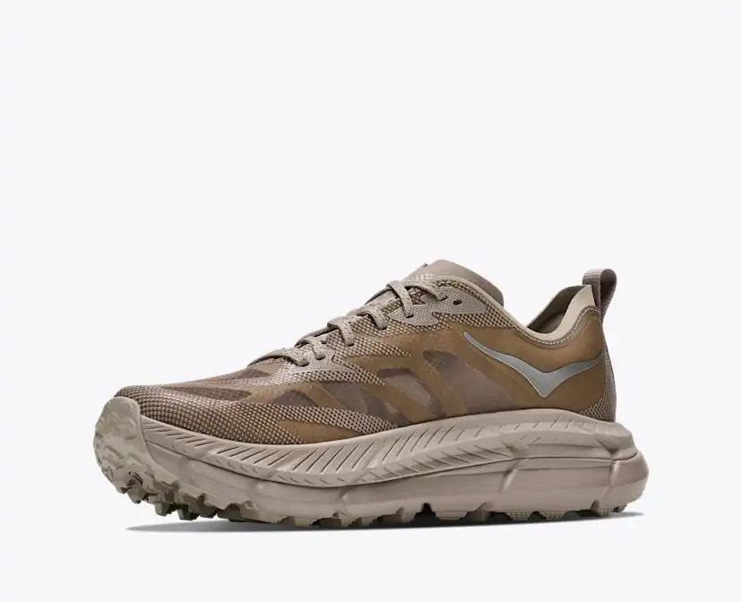 Мужские кроссовки HOKA Mafate Speed 4 Lite, цвет: Серо-коричневый — фото 3