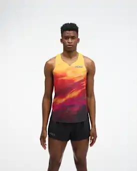 HOKA ONE ONE® Race Day Singlet for Men | HOKA ONE ONE®