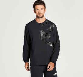 HOKA - 1/2 ZIP WIND SHELL - DISTANCE