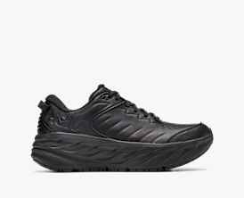★Hoka★Hoka Bondi SR Black★大人気★ Women's Bondi SR Cushioned Leather Slip Resistant Shoe | HOKA®
