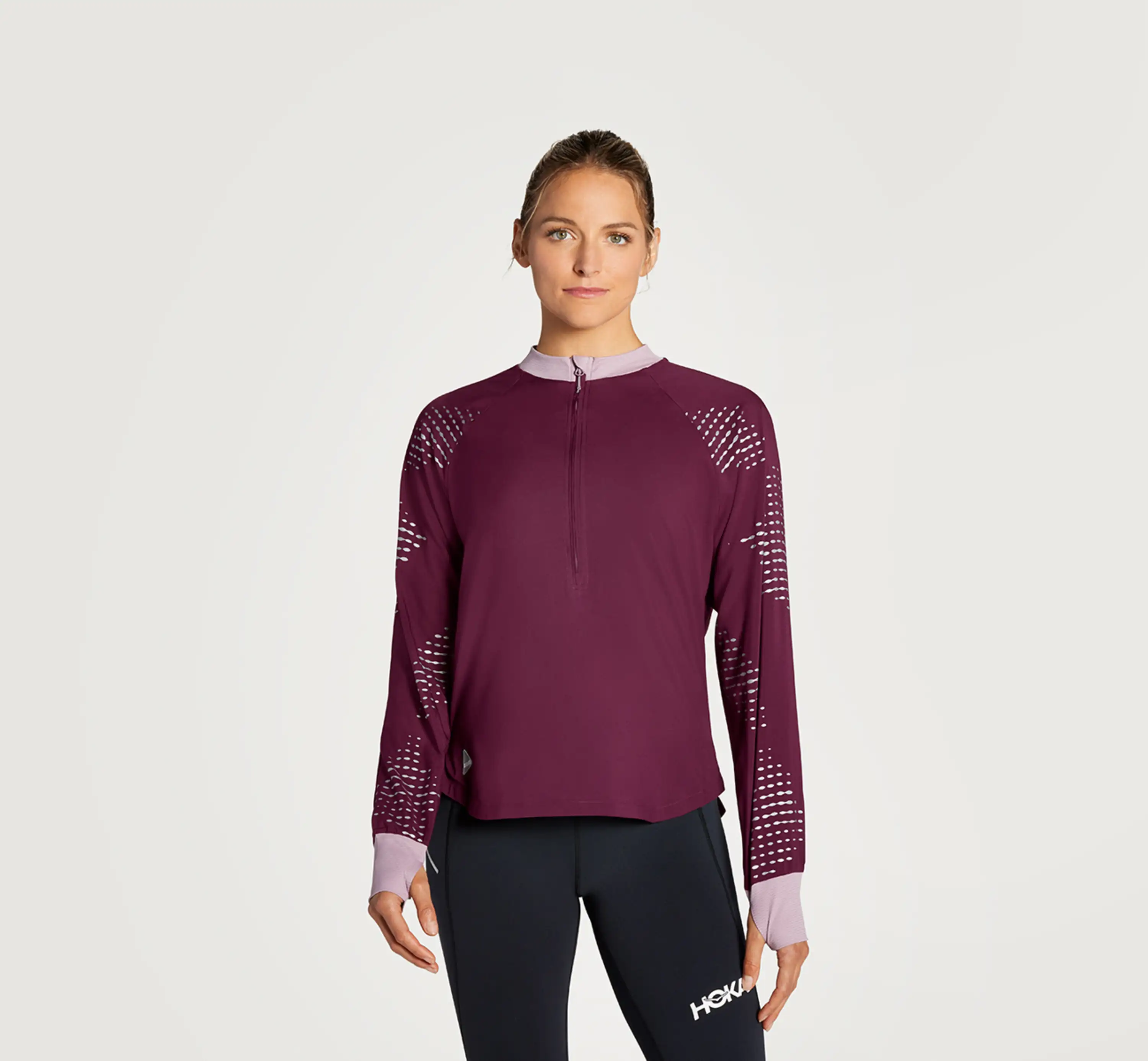 HOKA 1/2 Zip Wind Shell for Women | HOKA® PL