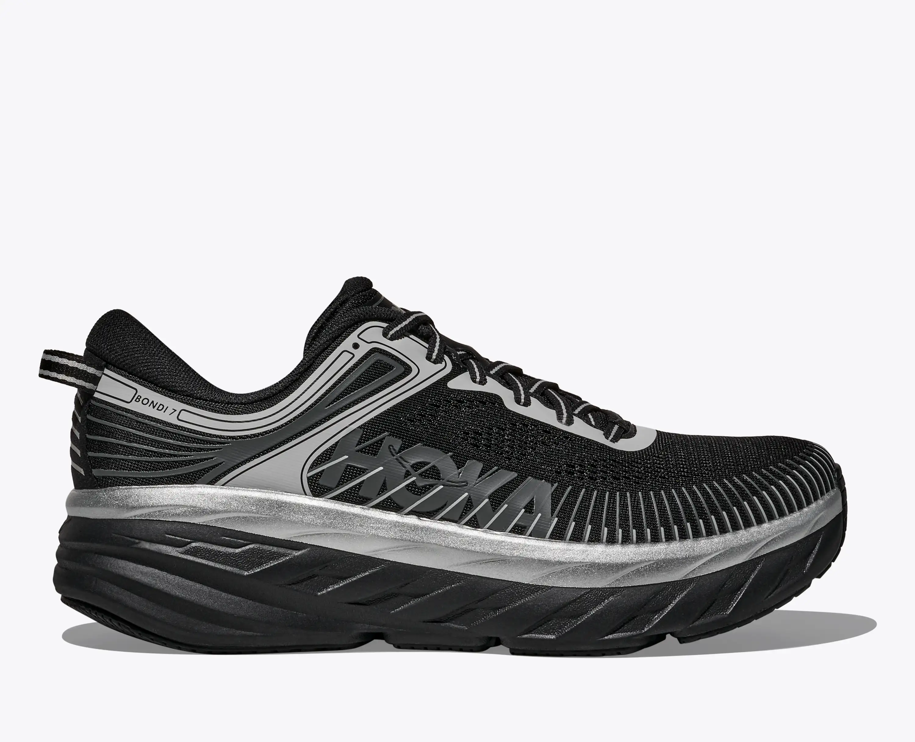 Men's Bondi 7 Most Cushioned Road Shoe | HOKA®