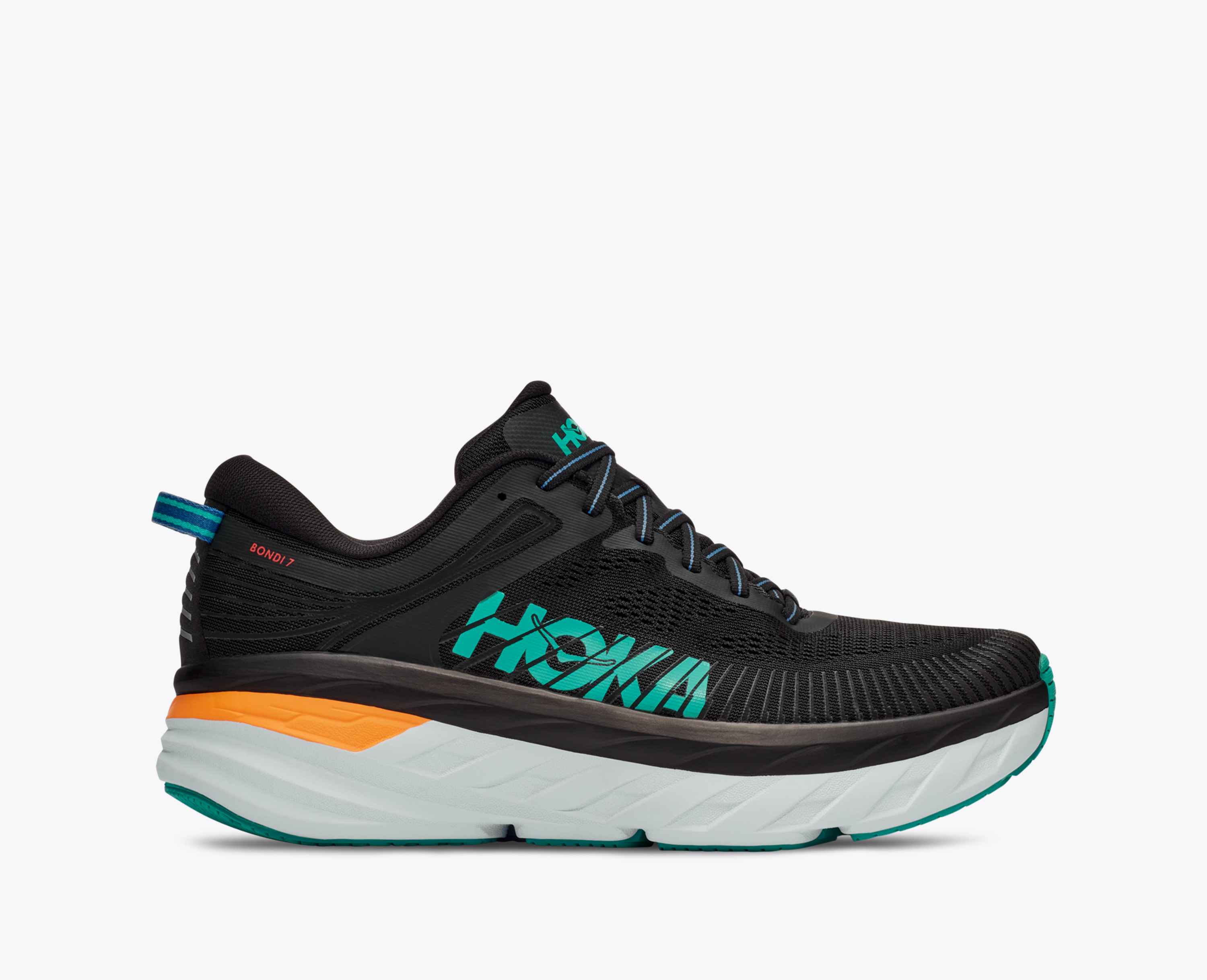 HOKA ONE ONE BONDI 7 ブラック Men's Bondi 7 Max Cushioned Road Running Shoe | HOKA®