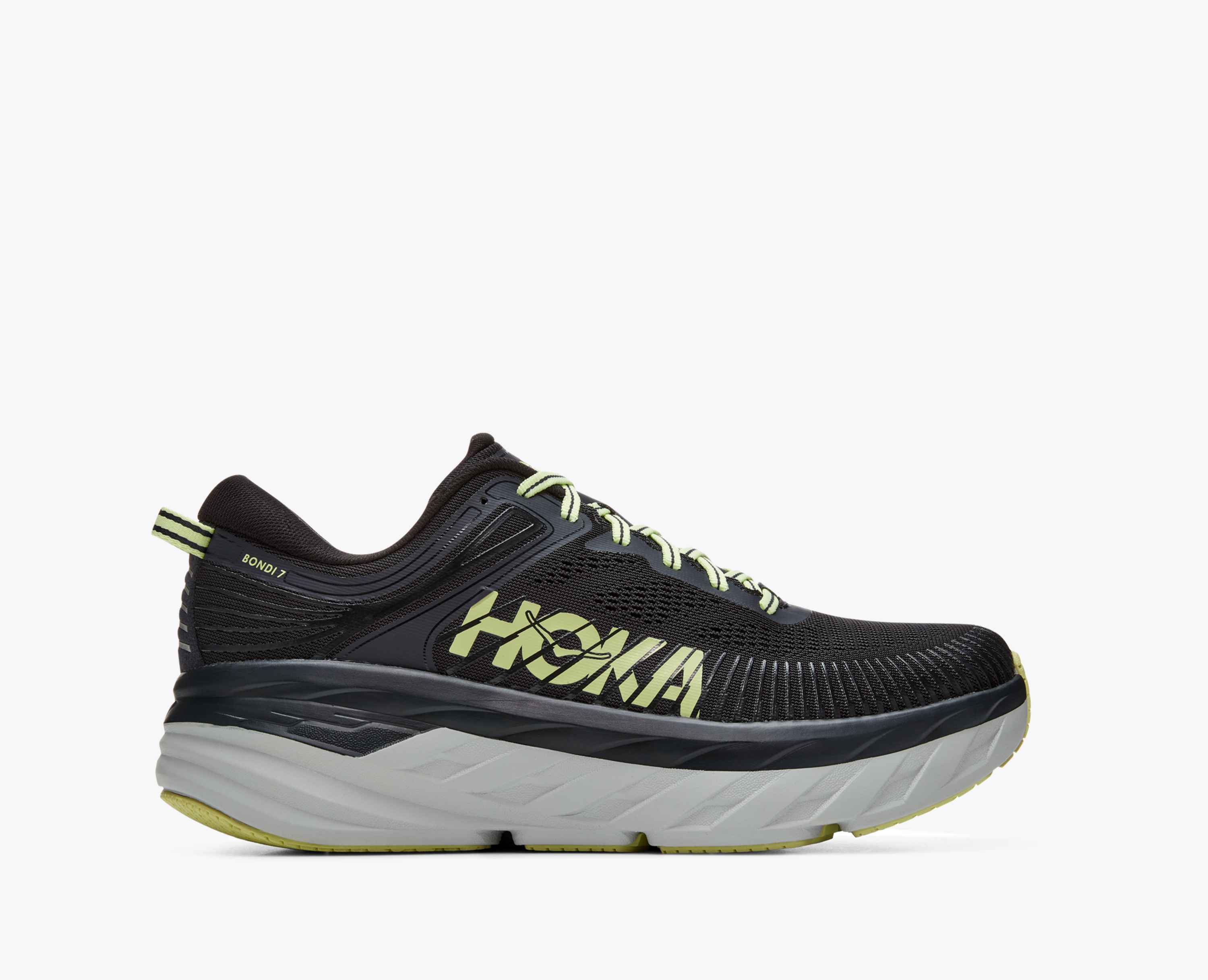 HOKA BONDI7ブラック 10.5 Men's HOKA Bondi 7 Black/Black Mesh – Footwear etc.