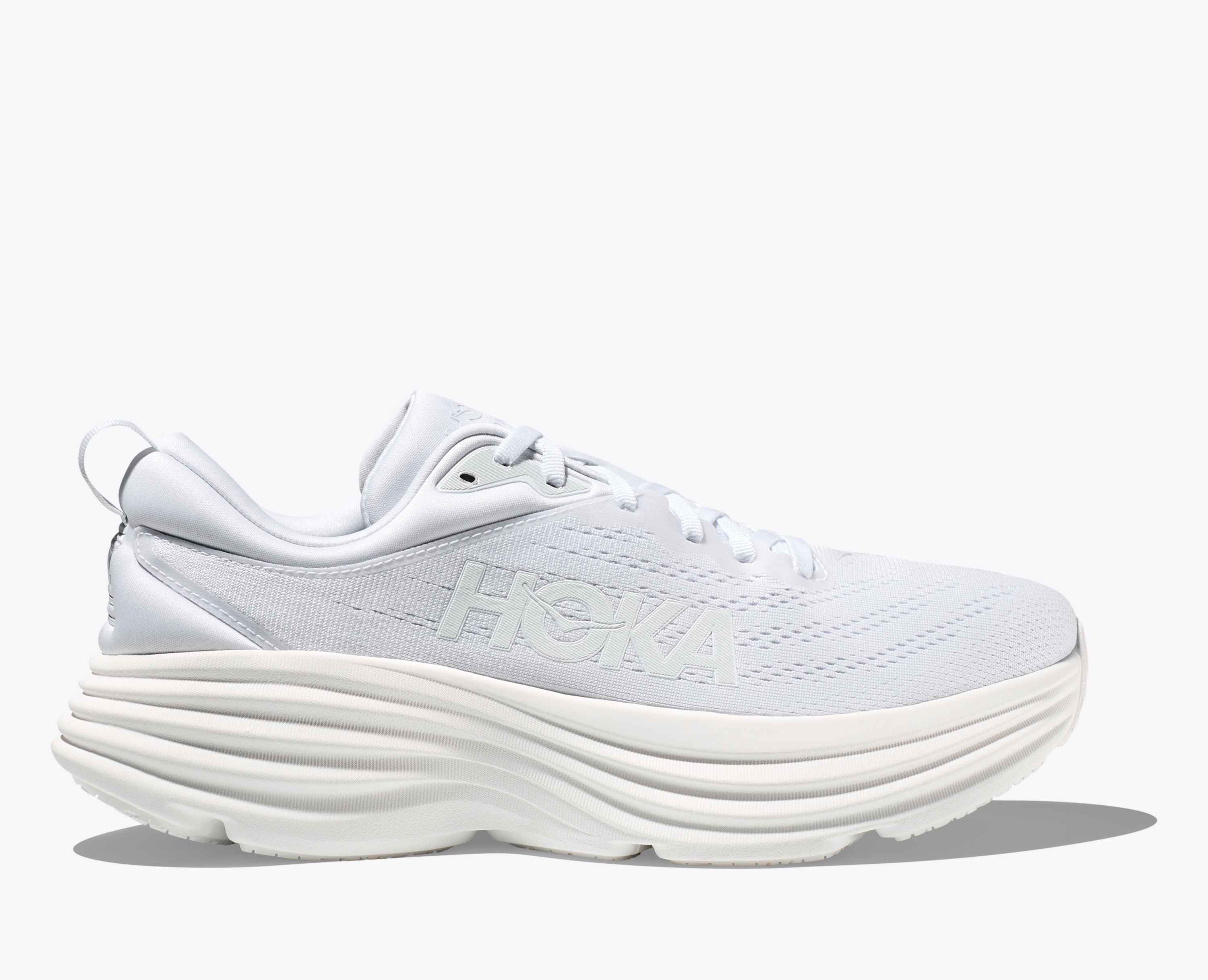 HOKA ONE ONE BONDI 8 メンズ 26.5 ホワイト ランニング HOKA ONEONE ホカ ボンダイ 8 スニーカー メンズ ランニング
