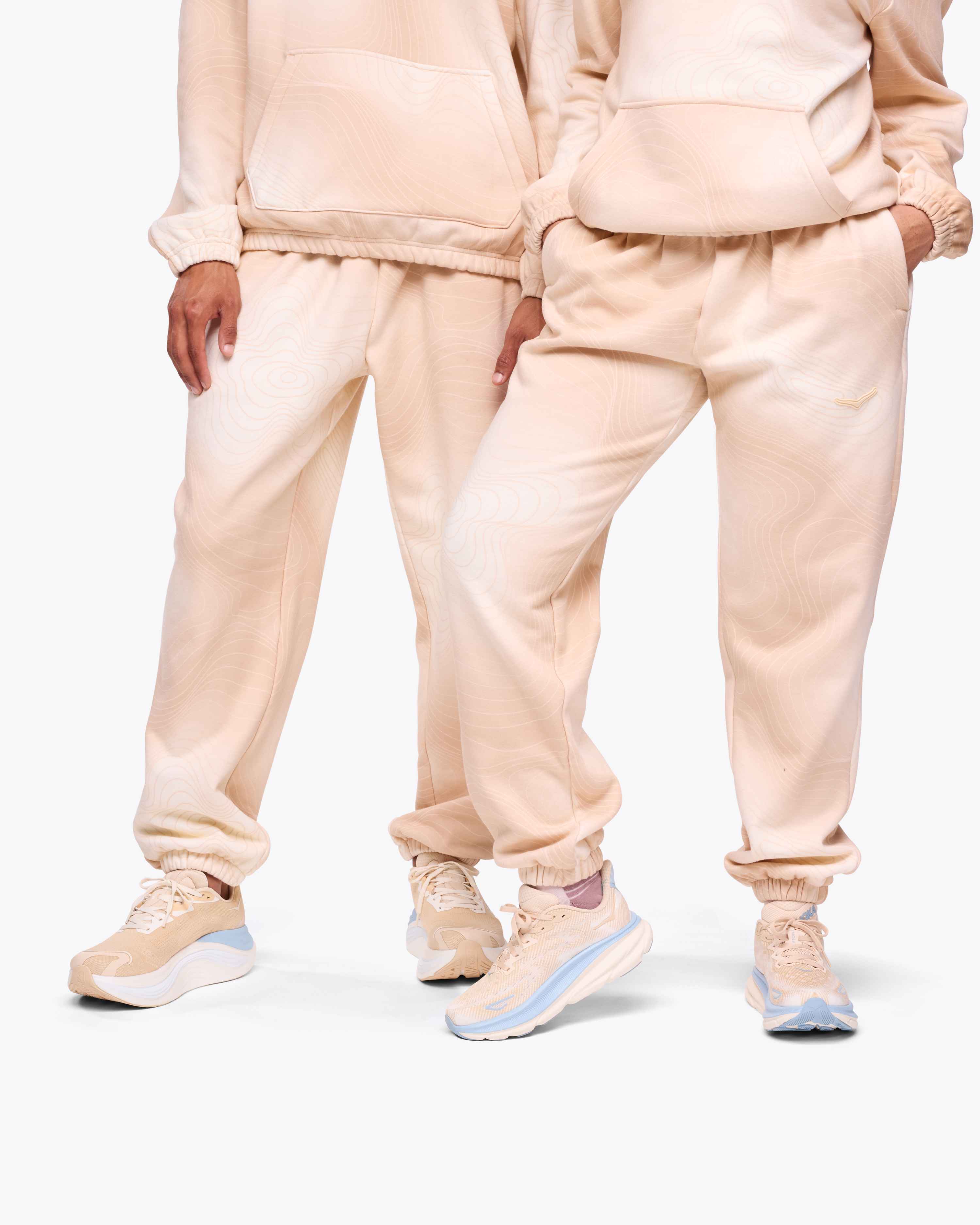 【BAON】[unisex] Hoka Brushed One Tuck Banding Pants ONE-TUCK HALF BANDING PANTS – ALAND USA