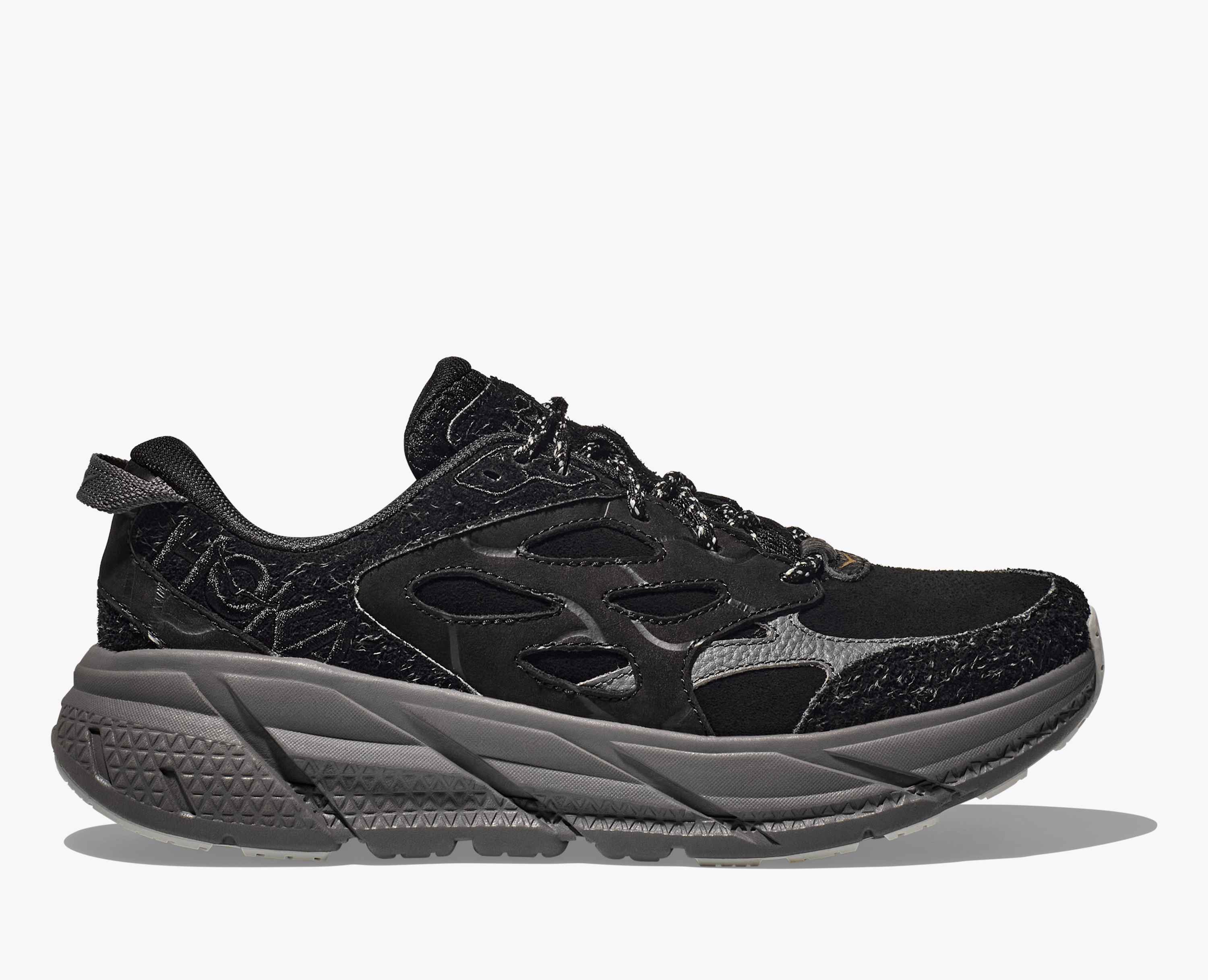 HOKA ブラック サンダル 27cm(US9) HOKA ONE ONE® Elite Terrain System Clifton L Suede for