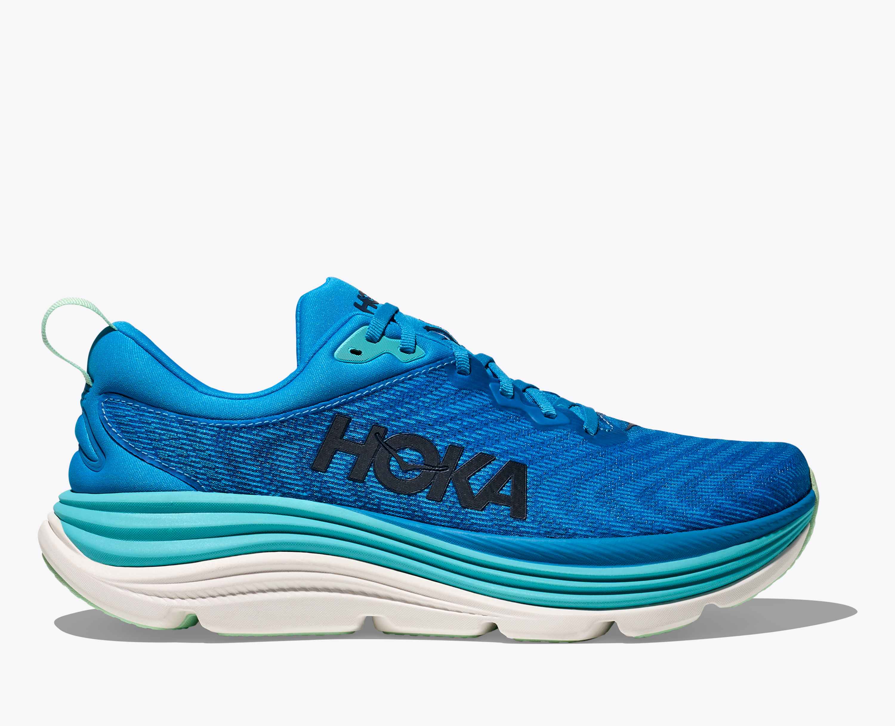 オハネ×5 ホカオネオネ Hoka Gaviota 5 メンズ スニーカー Blue Steel