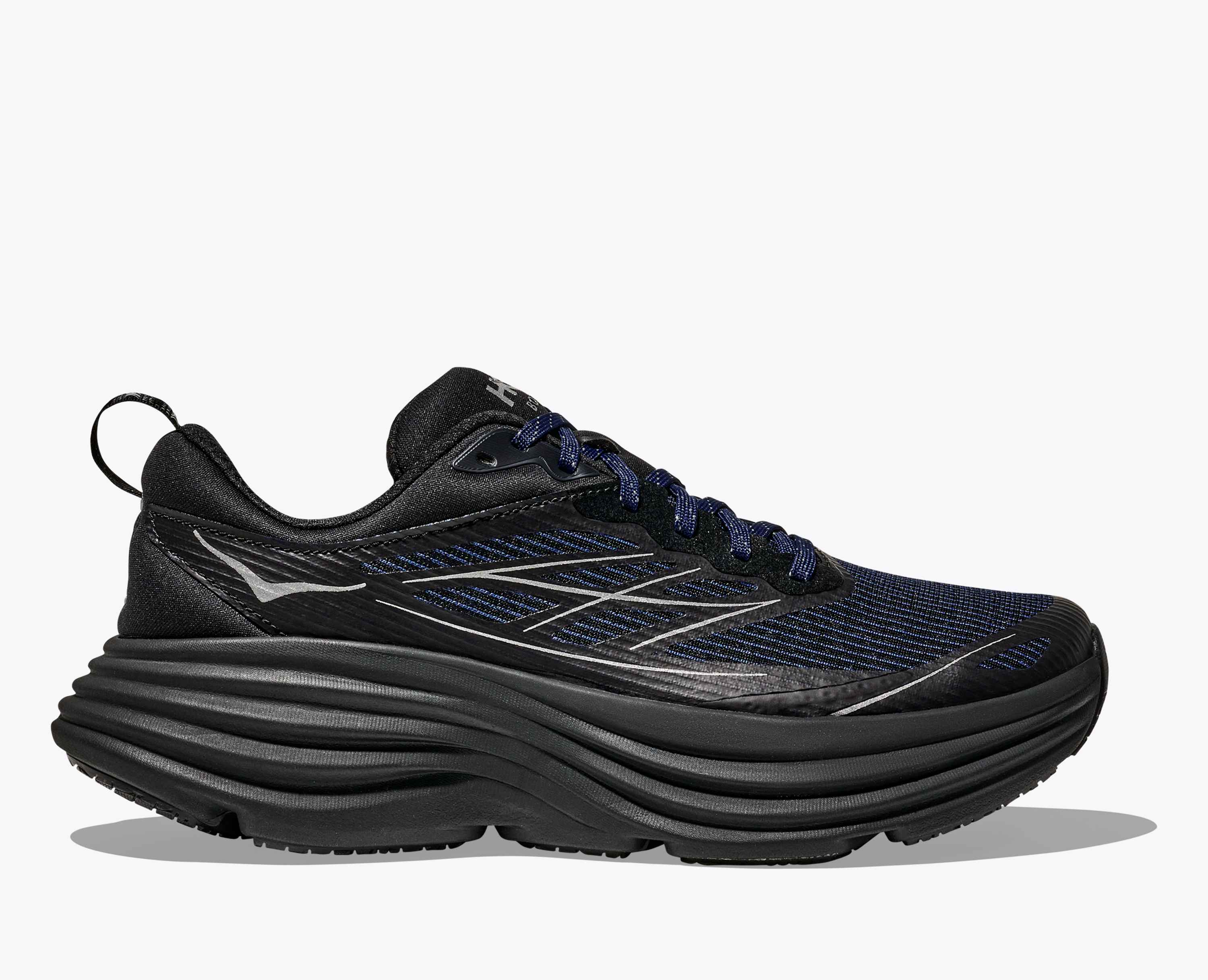靴 HOKA STEALTH/TECH BONDI 8 CAGED Stealth/Tech Bondi 8 Caged Road Running Shoe | HOKA®
