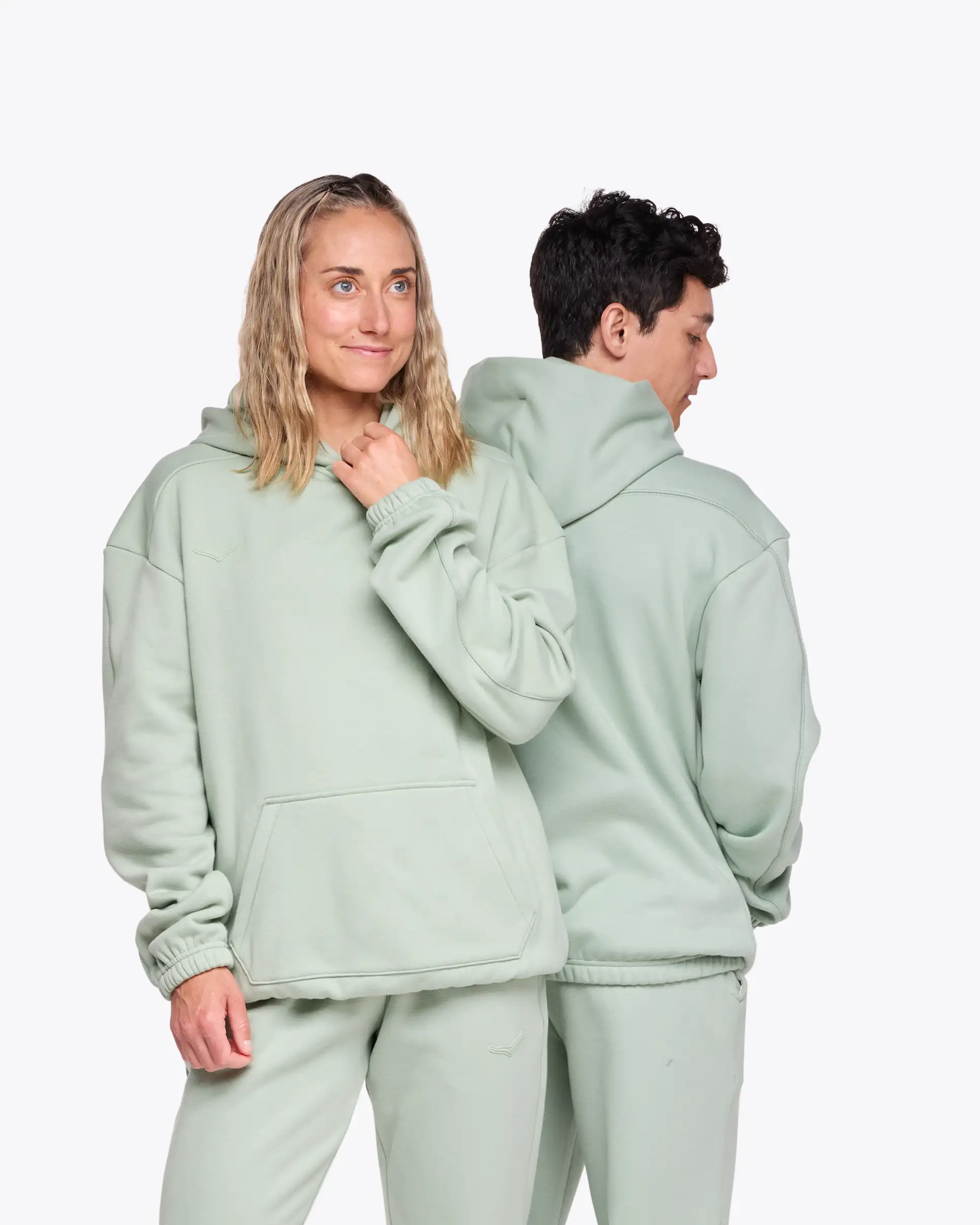 HOKA Essential Unisex Hoodie (Aloe Vera)