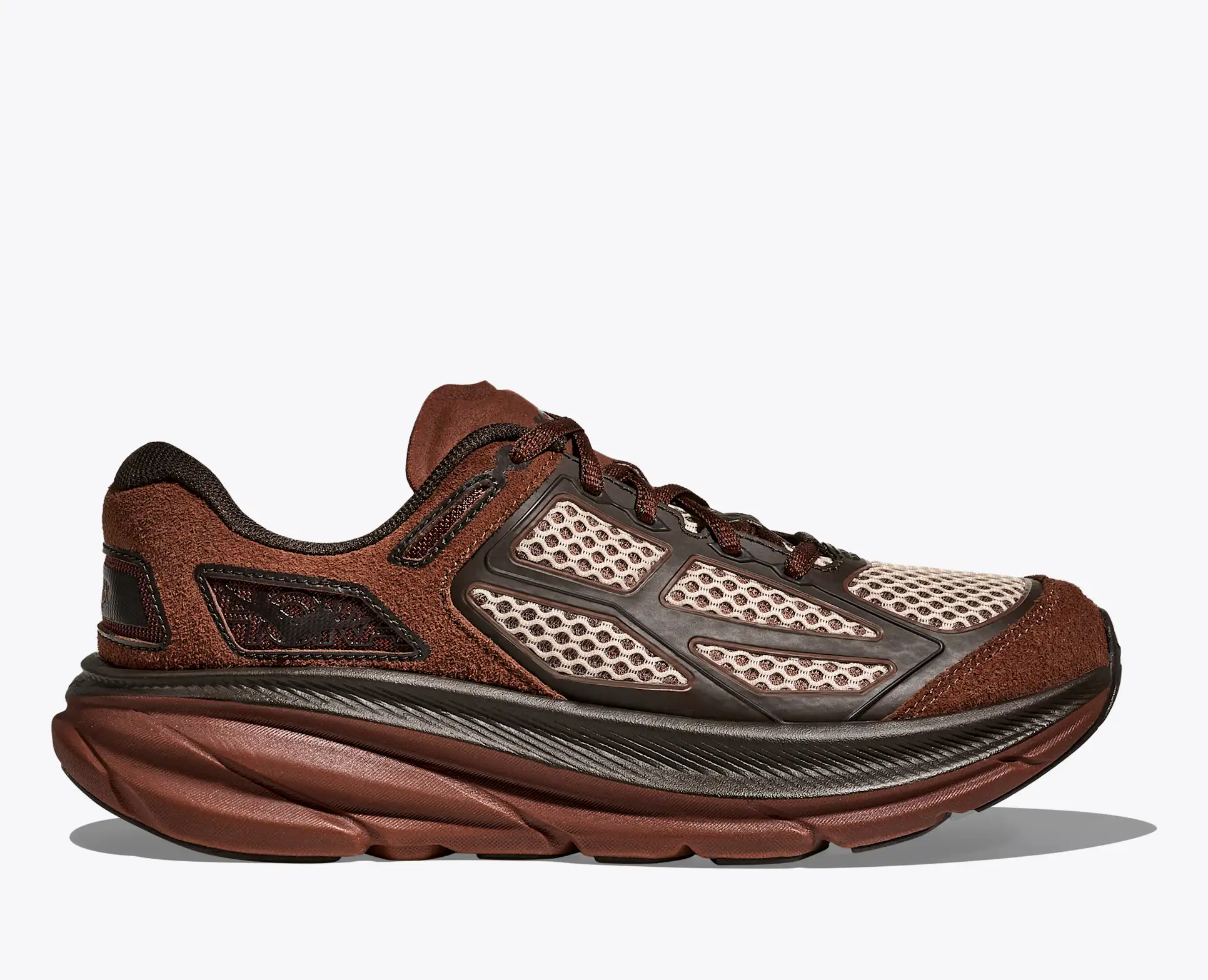 Hoka Clifton One9 S Unisex Shoes (Mineral Brown/Cast Iron)