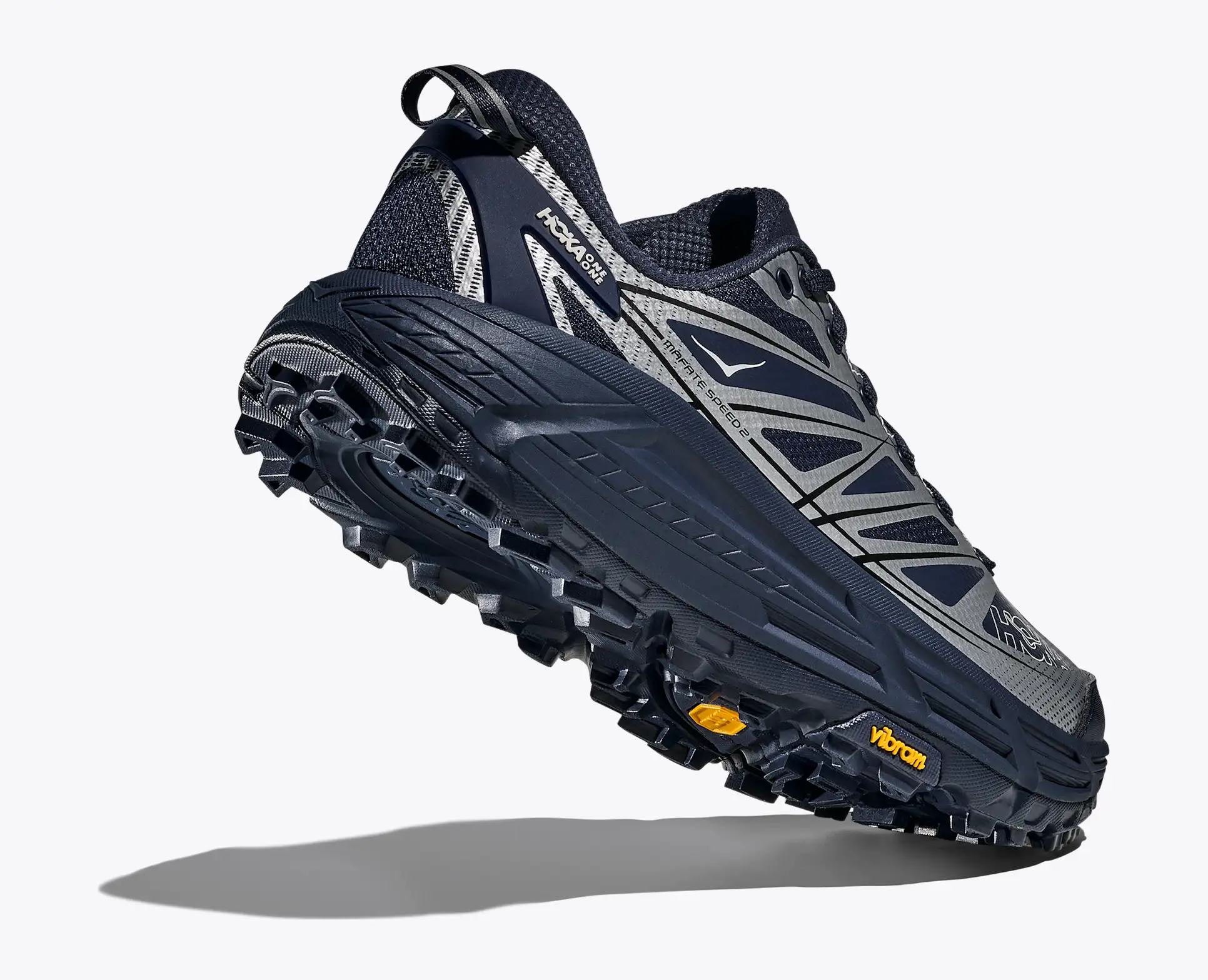 HOKA Mafate Speed 2 Unisex Shoes (Varsity Navy / Silver)