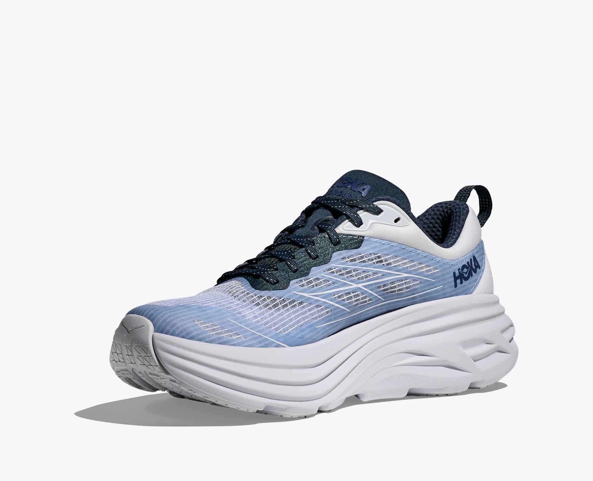 Stealth/Tech Bondi 8 Caged Road Running Shoe