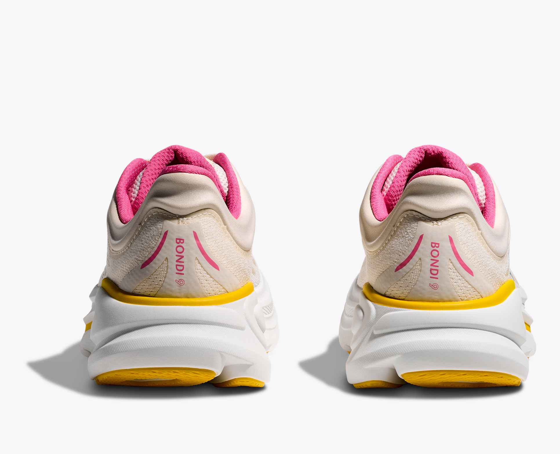 Hoka Bondi 9 Women Running Sneakers Triple White main image 1