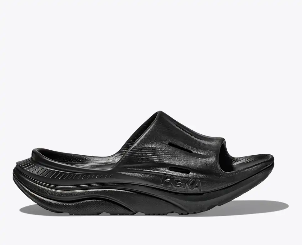 靴 HOKA ORA RECOVERY SLIDE 3 27cm black Ora Recovery Slide Sandal 3 | HOKA®