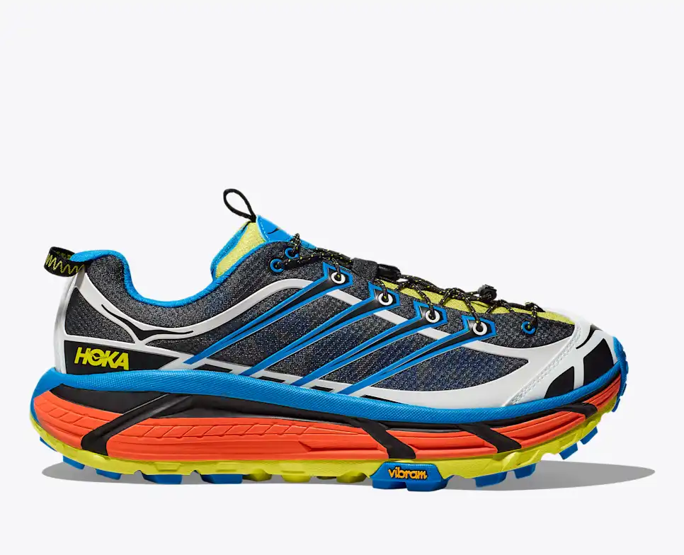 HOKA U MAFAT THREE2 JP Atmos　aki_camp Hoka One One Mafate Three 2 Grid JP atmos Exclusive Linen