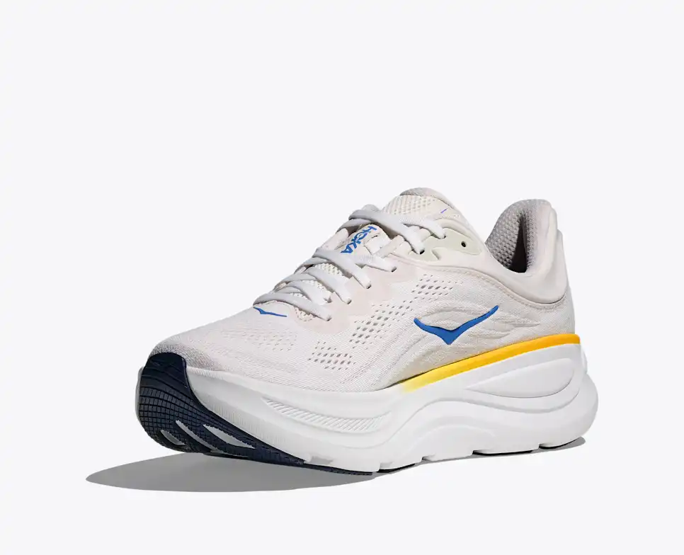 New Hoka One Bondi 9 Color White/Grout Mens  Size 10 D  Running Sneaker Men main image 2