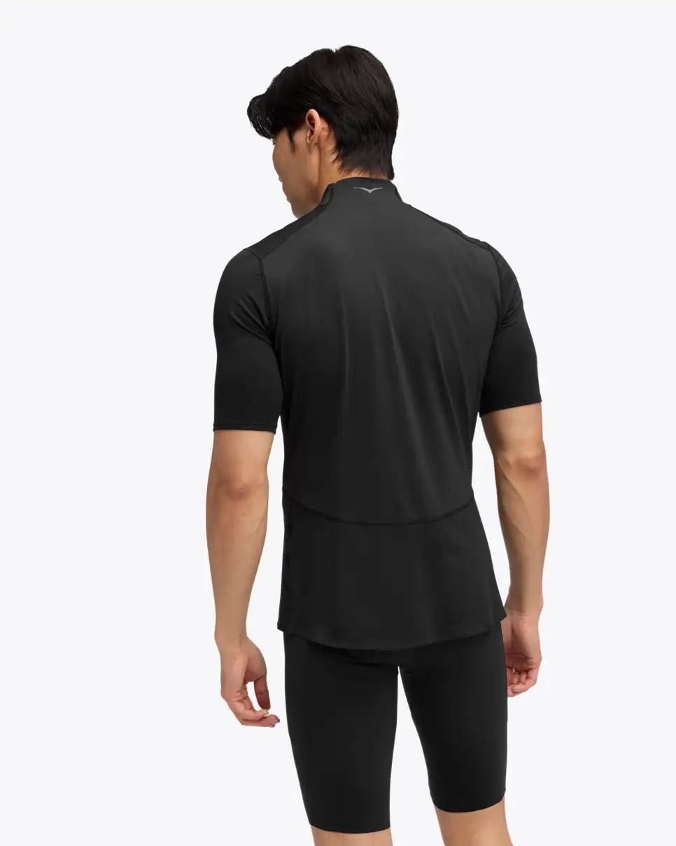 HOKA SkyBreeze Short Sleeve Zip for Men | HOKA® JE