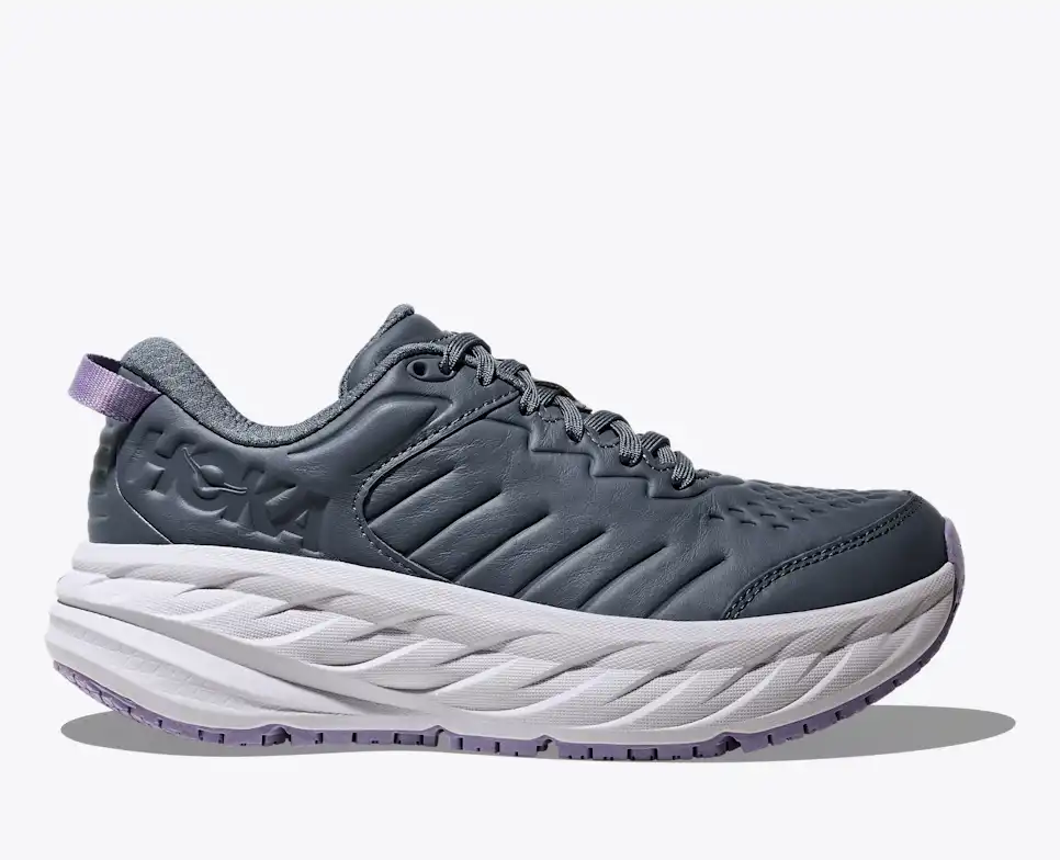 Women's Bondi SR Cushioned Leather Slip Resistant Shoe | HOKA®
