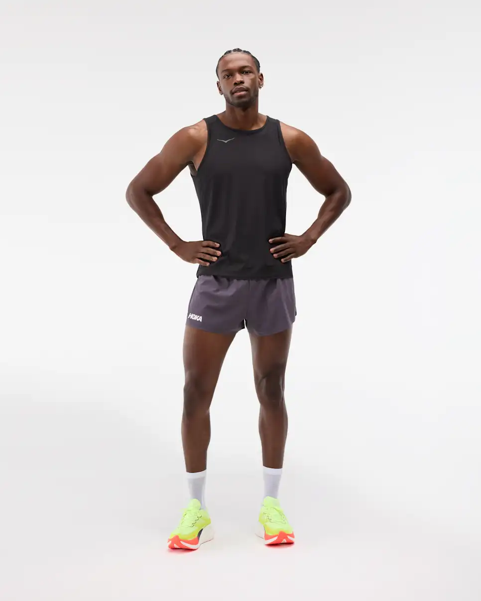 HOKA singlet&shorts 上下セット HOKA ONE ONE® Race Day Split Short for Men | HOKA ONE ONE®
