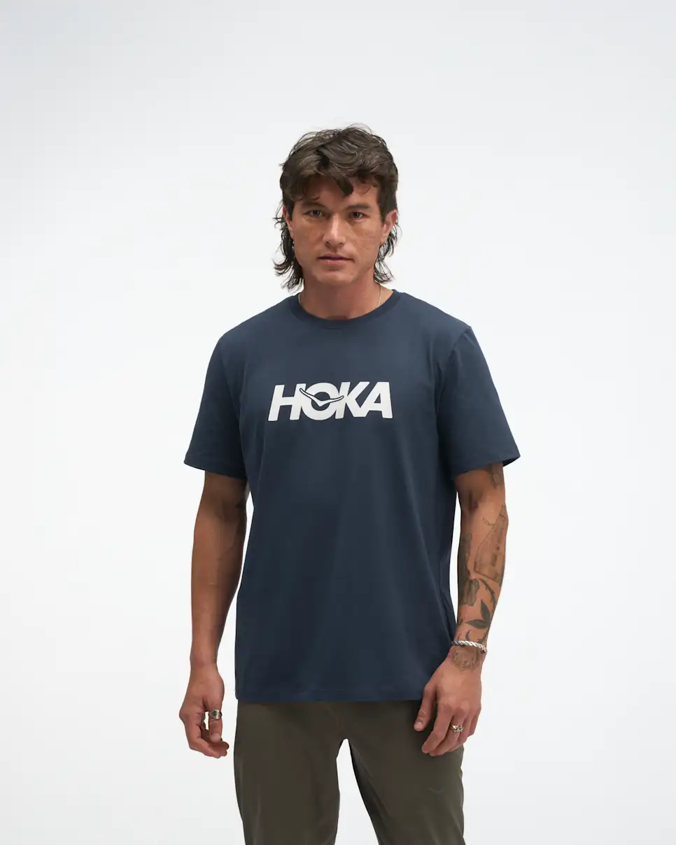 HOKA ONE ONE® Core Logo CTN SS Tee for Men | HOKA ONE ONE®