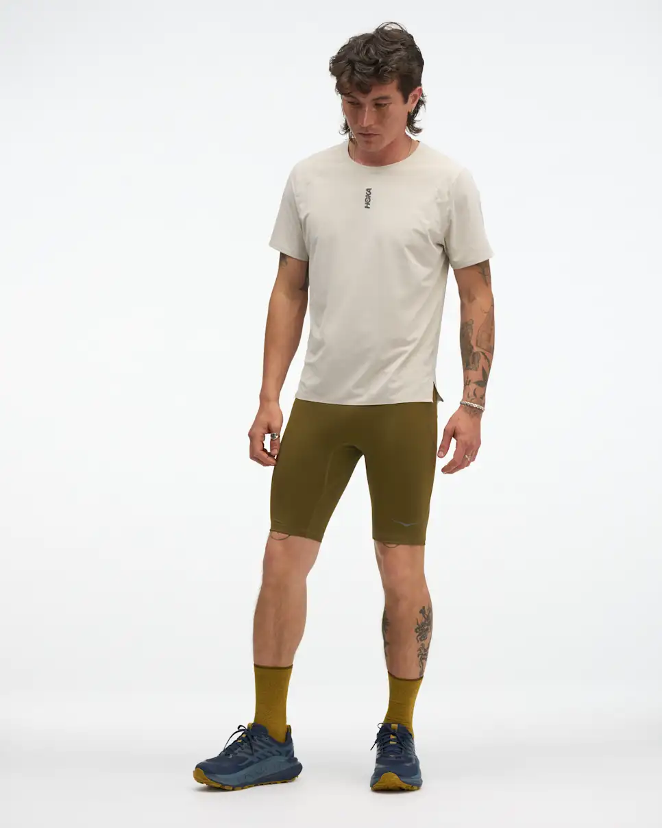 HOKA ハーフタイツ HOKA ONE ONE® Novafly Half Tight for Men | HOKA ONE ONE®