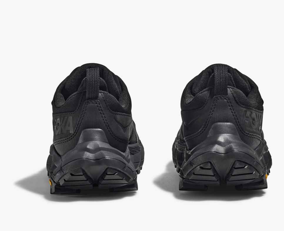 aya⭐︎HOKA ONEONE ANACAPA LOW GTX BLACK Hoka One One Anacapa Low GTX Gore-Tex Black Hiking Shoe
