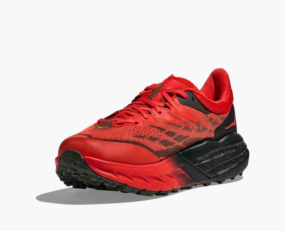 極美品】HOKA ONE ONE スピードゴート5 オリーブグリーン