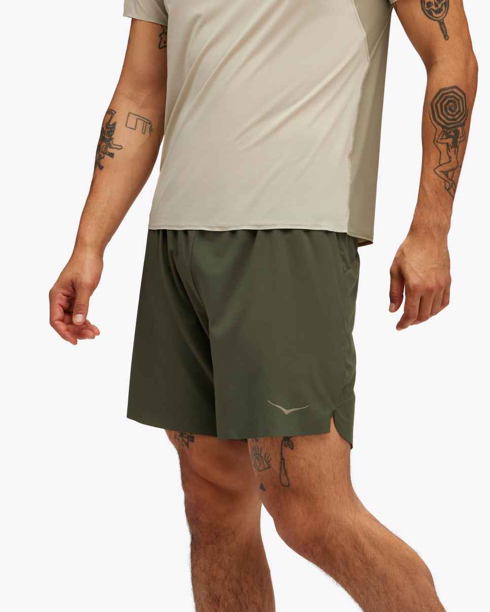 【セール】 HOKA ONE ONE® ONE HOKA | Men for 2in1 Short 7'' Glide ONE® ウォーキング・ランニングウェア