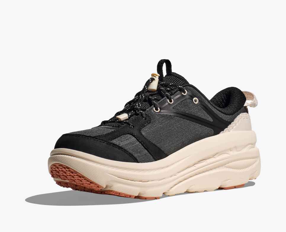 HOKA 国内発送 U ボンディ B3LS スニーカー レッド HOKA ONEONE BONDI 7 HIGH RISK RED/BLACK 20FW-I（ホカオネオネ