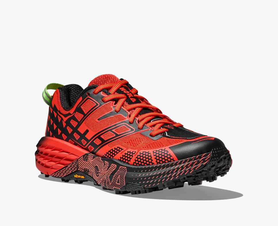 Hoka Speedgoat 2 Trainers - Moss Green / Rose Cream