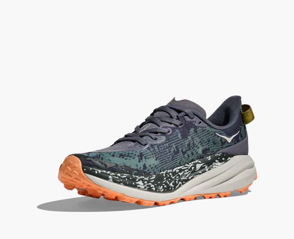 ☆HOKA☆ Women's Speedgoat 6 Wide Sherbet Beat Root 1147832S HOKA Women's Speedgoat 6 Wide Sherbet/Beet Root Running