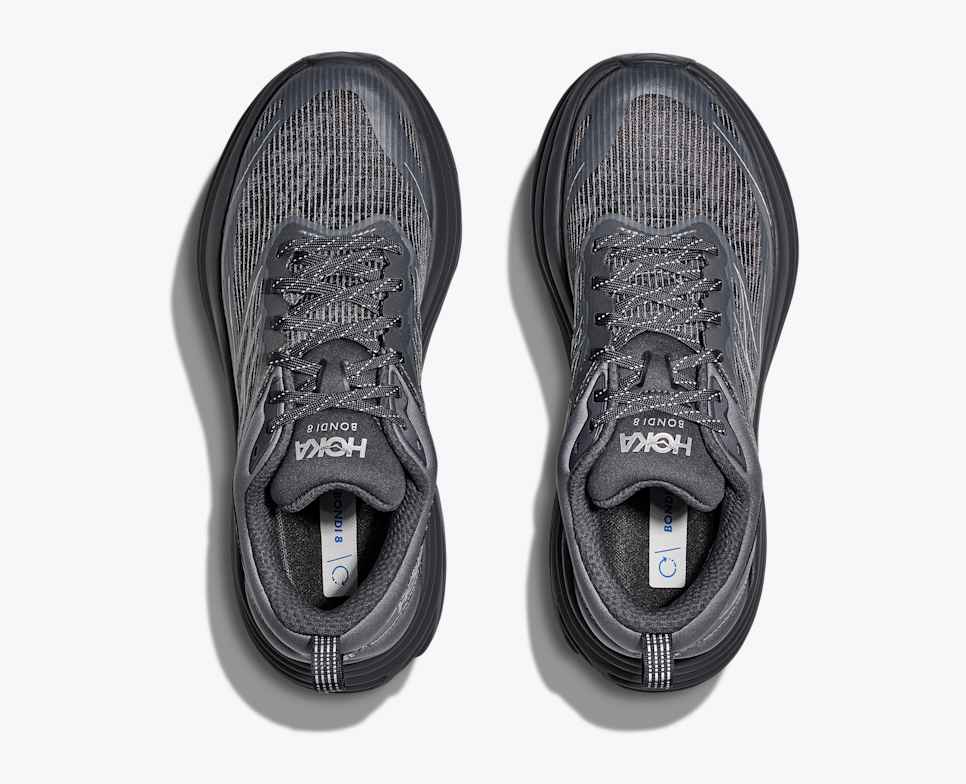 国内配送 HOKA BONDI 8 TS CAGED GREY/GREY SKIES Stealth/Tech Bondi 8 Caged Road Running Shoe | HOKA®