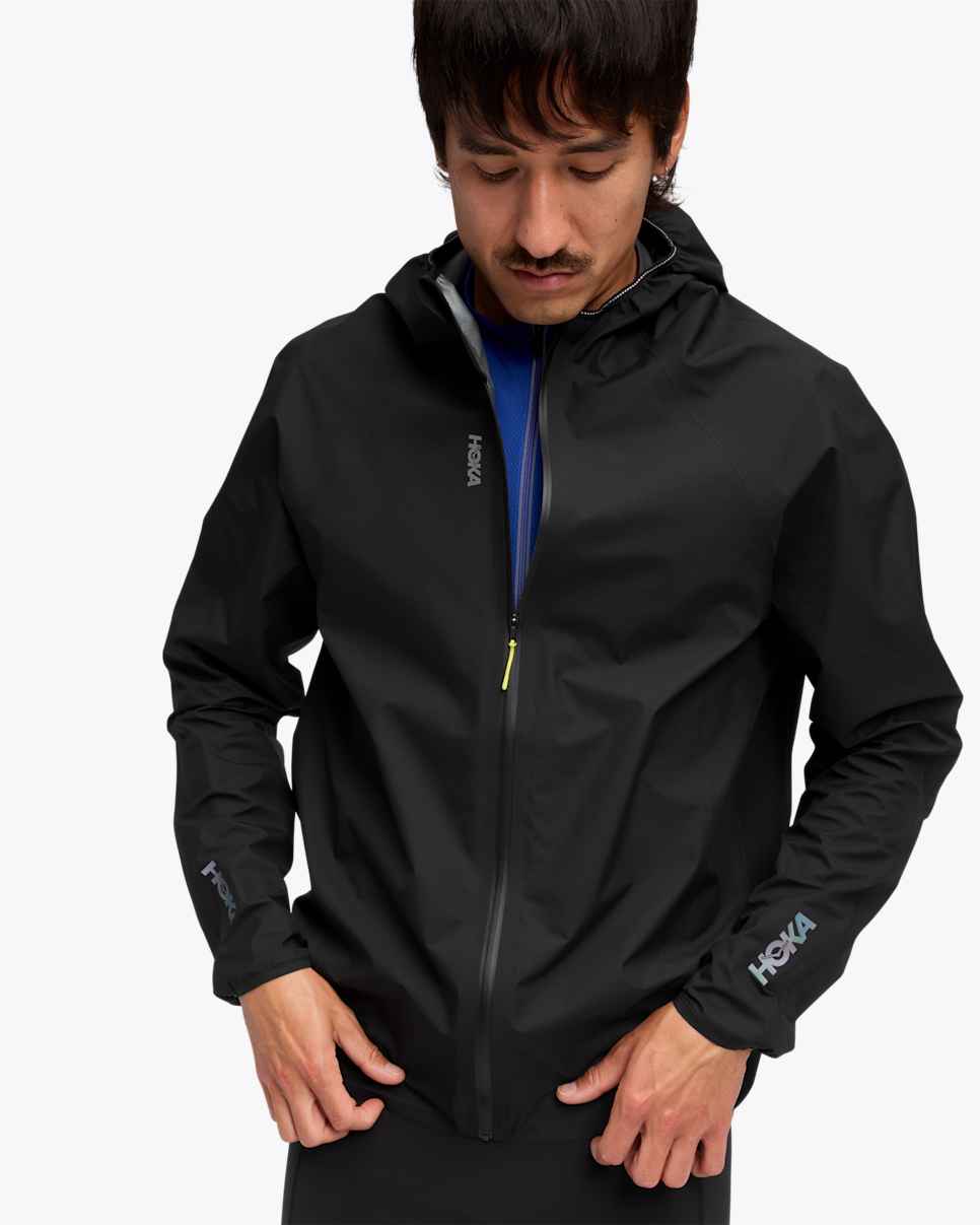 Hoka Tecksy Waterproof Jacket ブラック Women's Tecsky Waterproof Jacket | HOKA®
