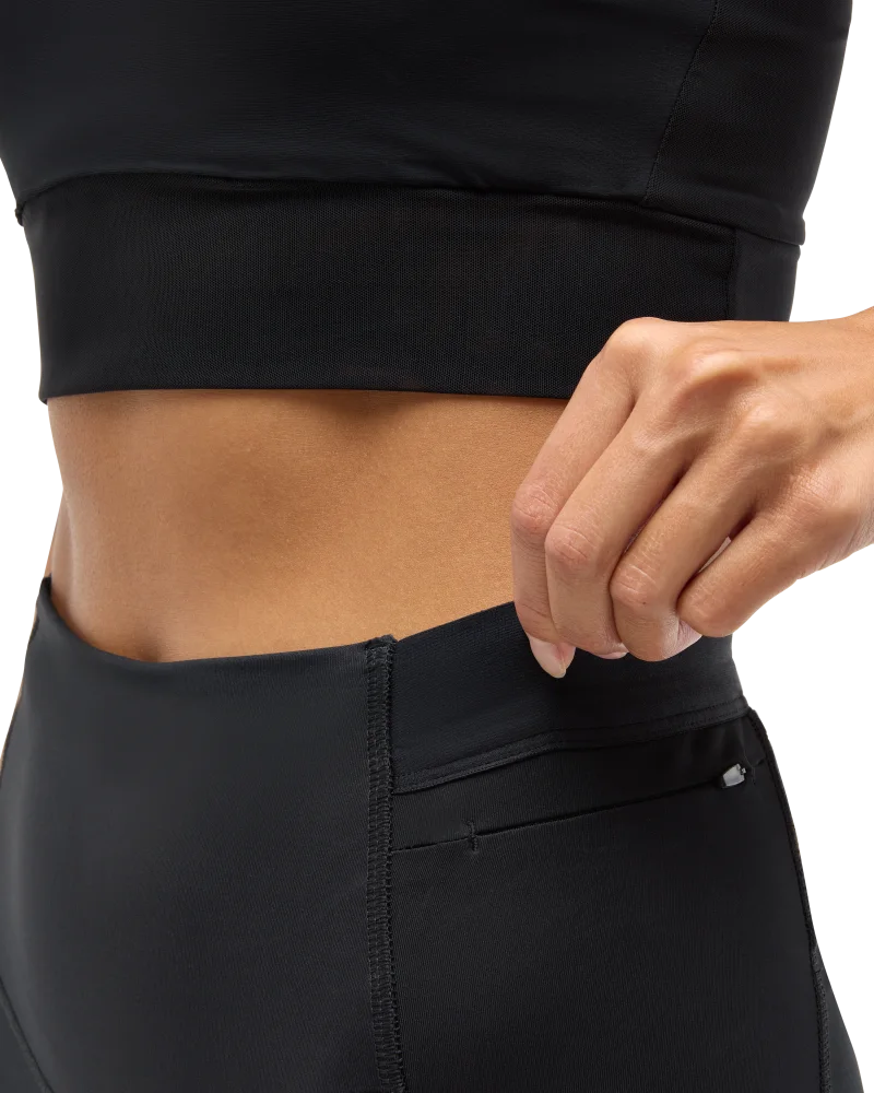 Le tricot interlock et la taille qui reste en place offrent une sensation de soutien et de verrouillage 