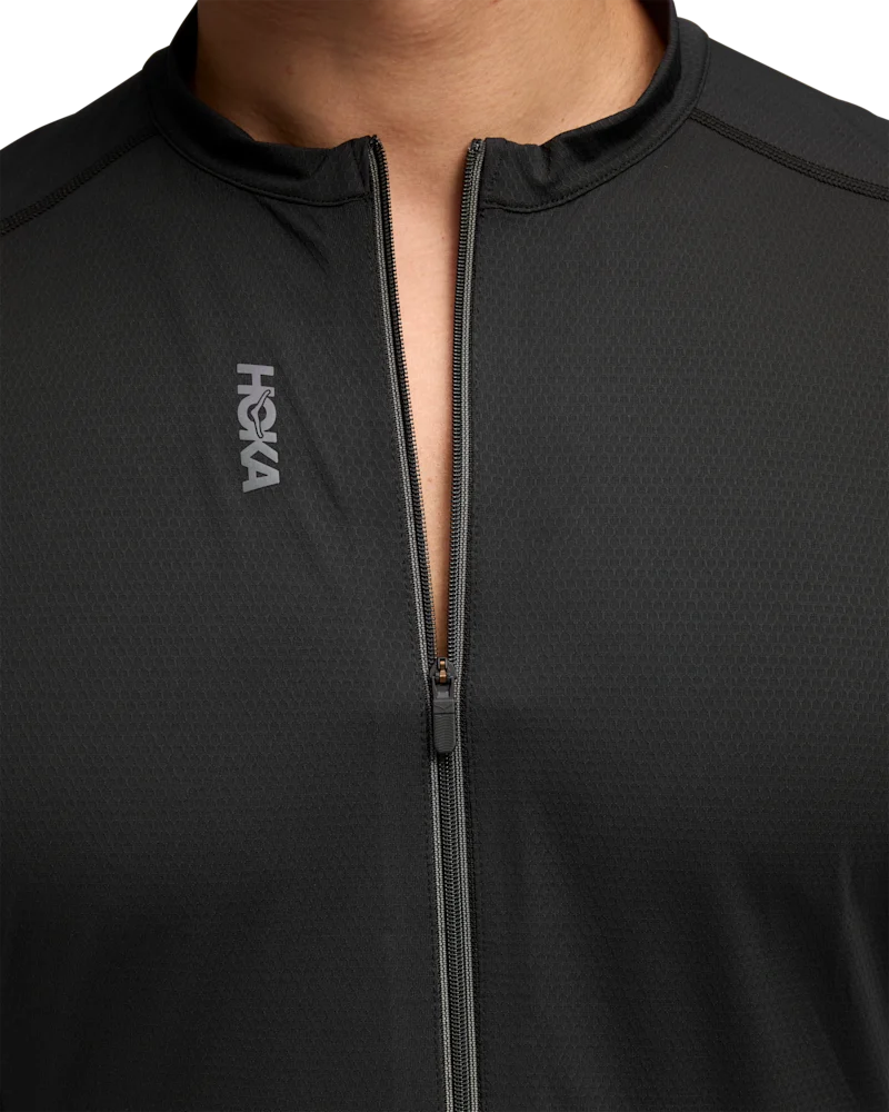 HOKA ONE ONE® SkyBreeze Short Sleeve Zip for Men | HOKA ONE ONE®