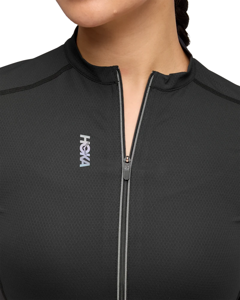 HOKA ONE ONE® SkyBreeze Short Sleeve Zip for Women | HOKA ONE ONE®