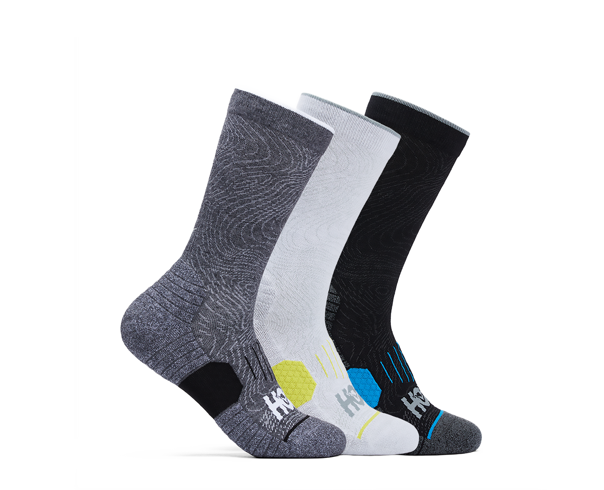 Hoka Crew Run Sock 3-Pack — foto 4