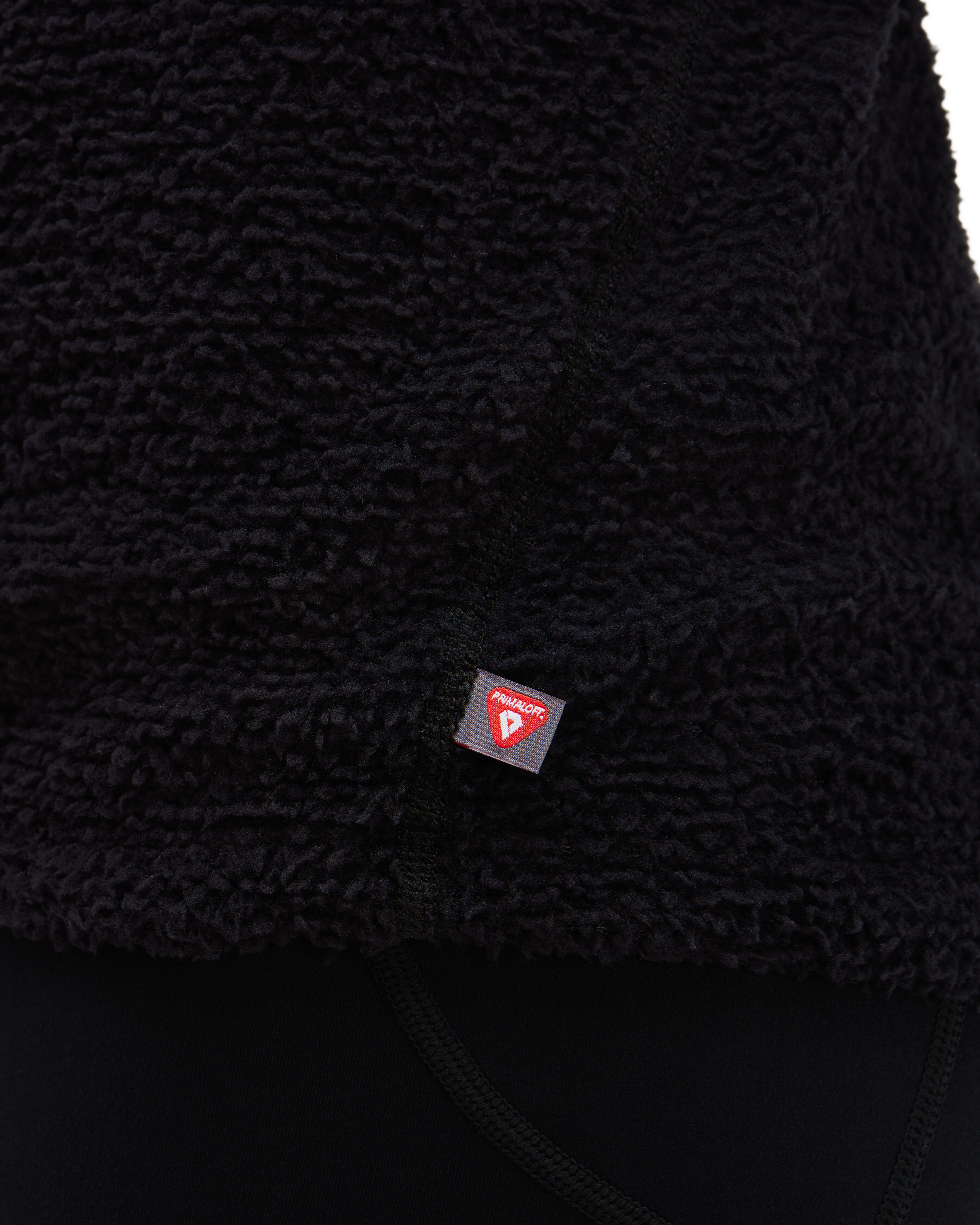 Primaloft active fleece provides light, breathable warmth.
