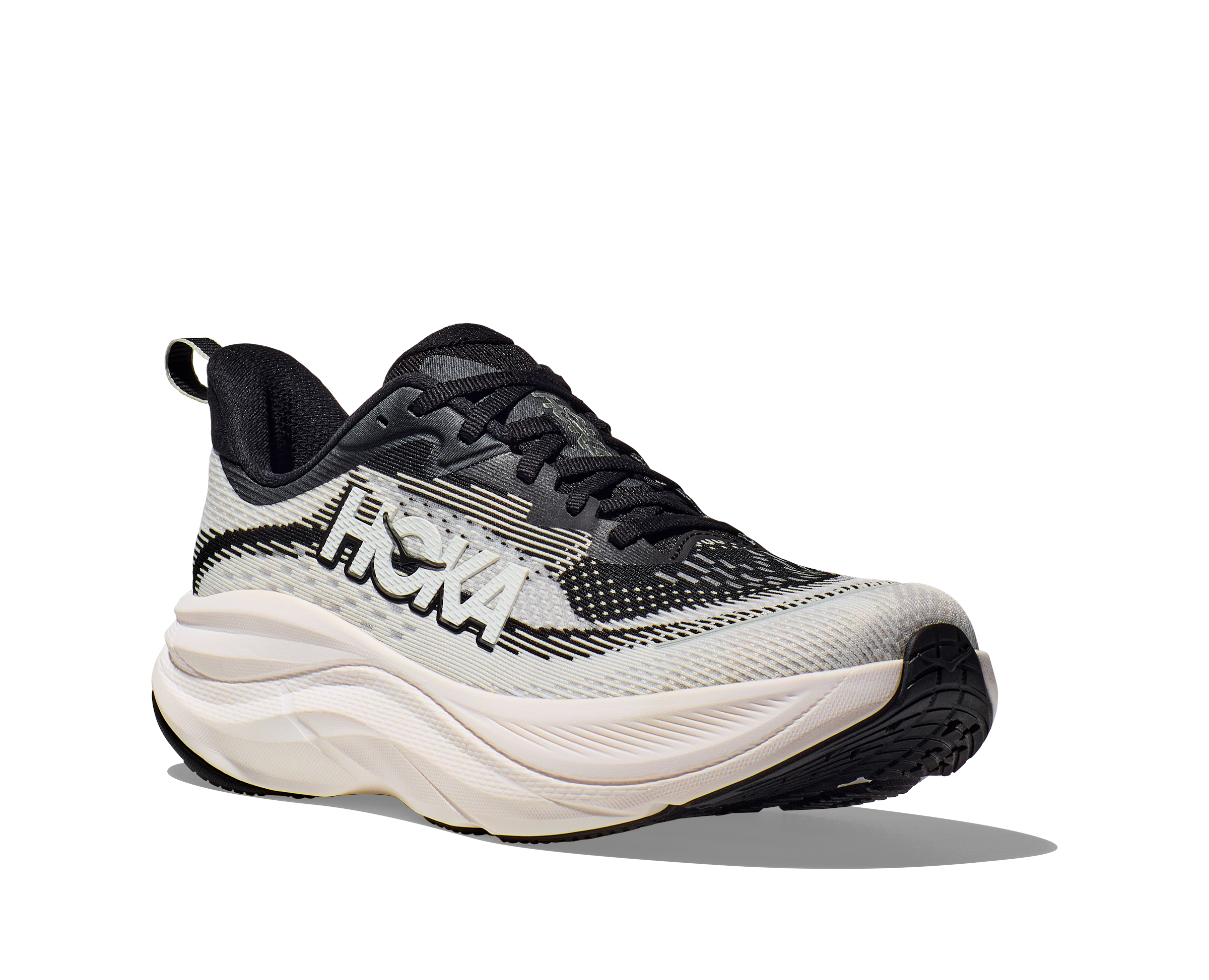 Hoka Skyflow - Black / White — photo 3