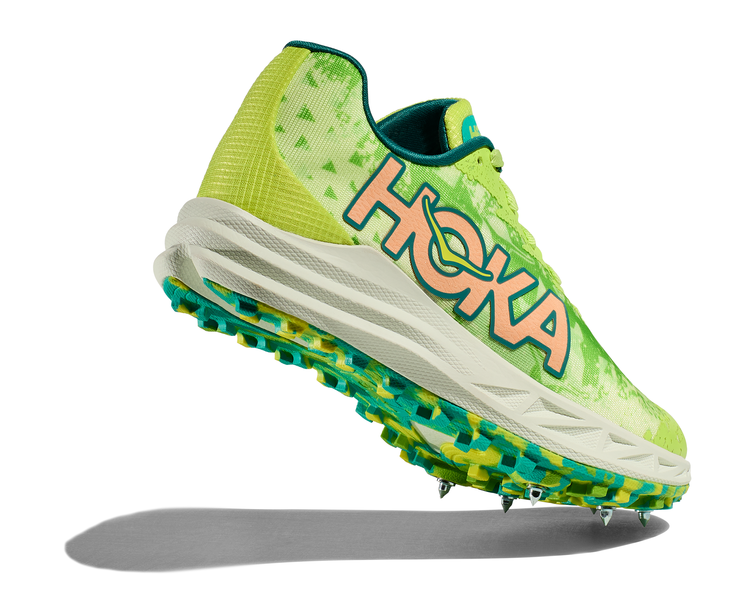 Hoka Crescendo XC - Lettuce / Electric Lime — photo 5
