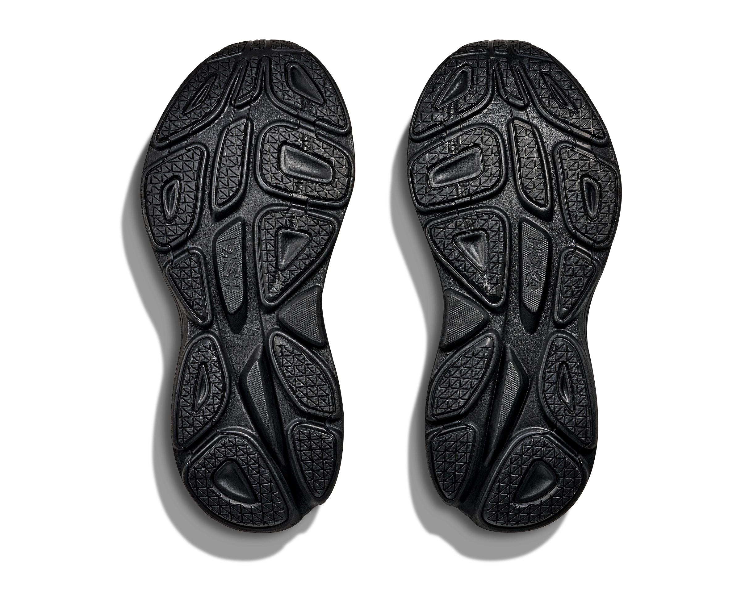Hoka Stealth/Tech Bondi 8 Caged - Black / Black — photo 2