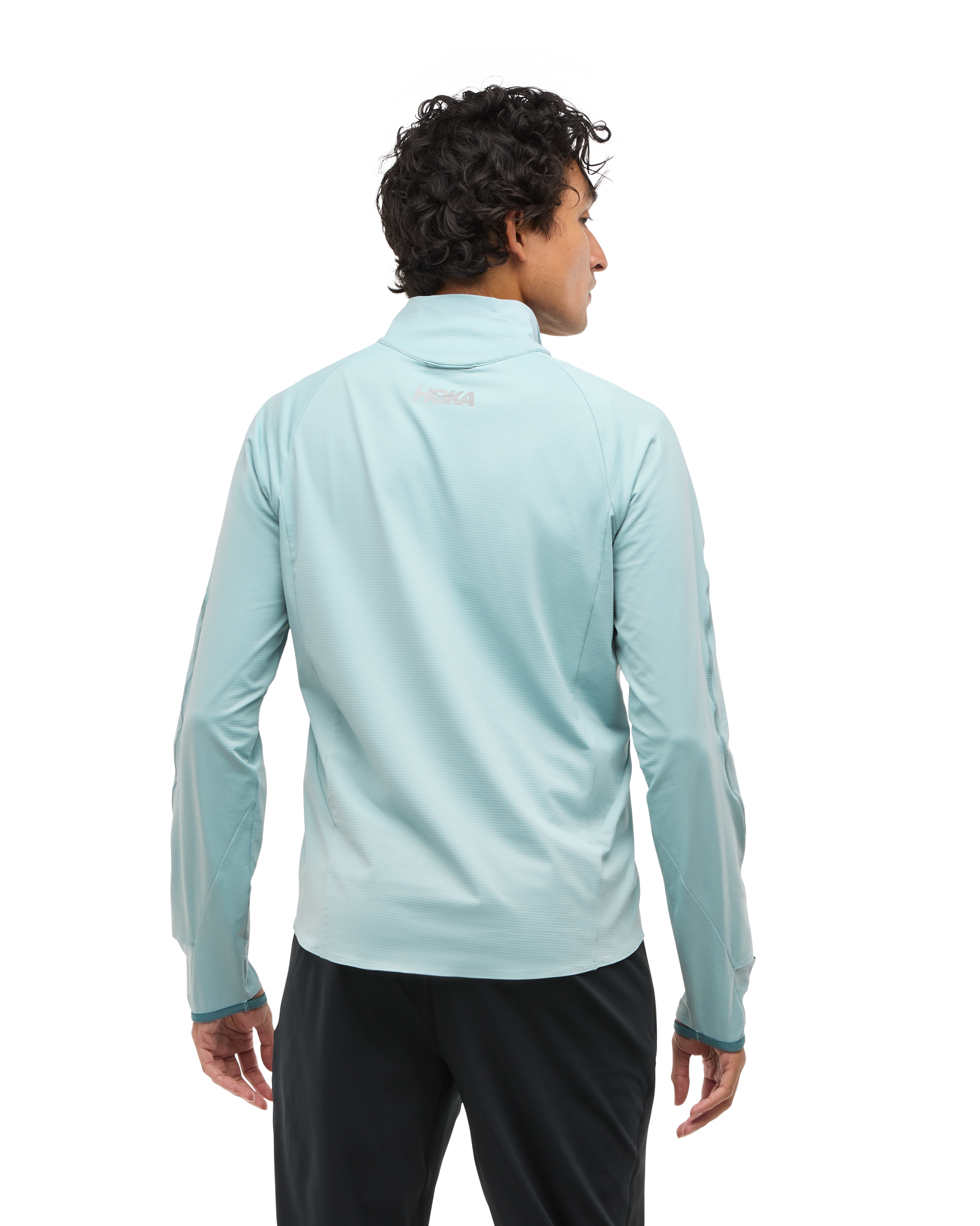 Hoka Sudadera con cremallera de un cuarto GlideTech - Druzy — photo 4