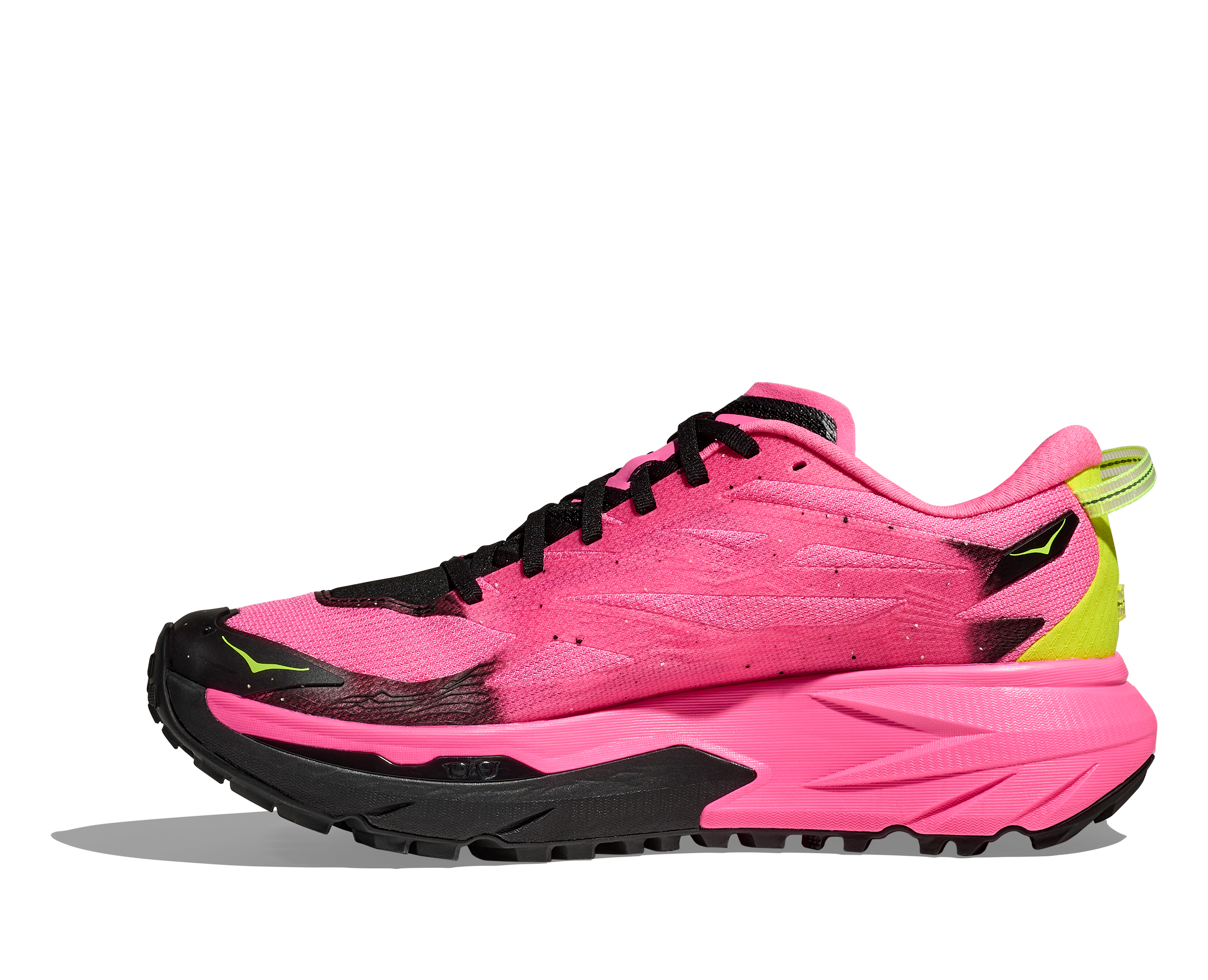 Hoka Mafate 5 - Neon Rose / Black