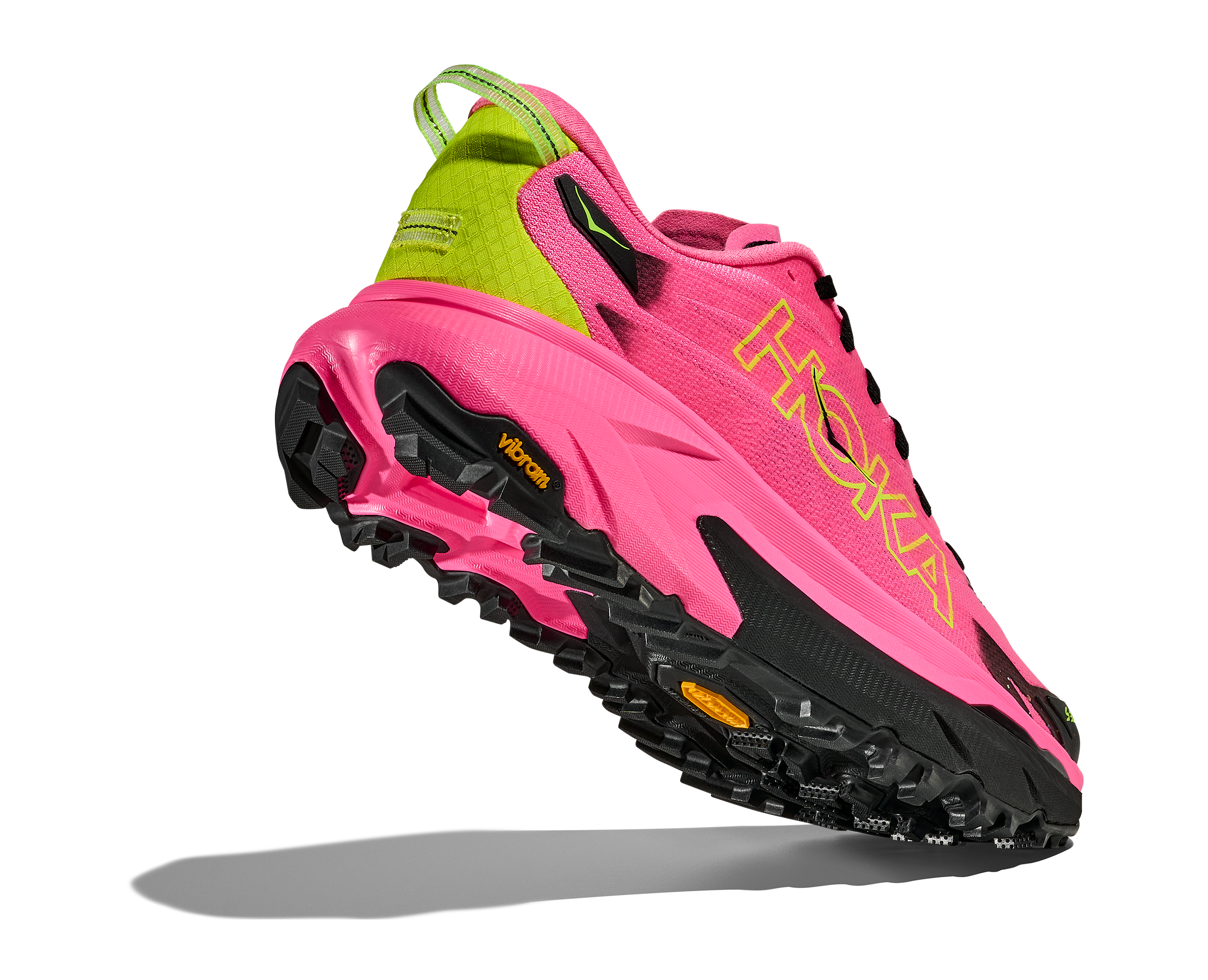 Hoka Mafate 5 - Neon Rose / Black — photo 5