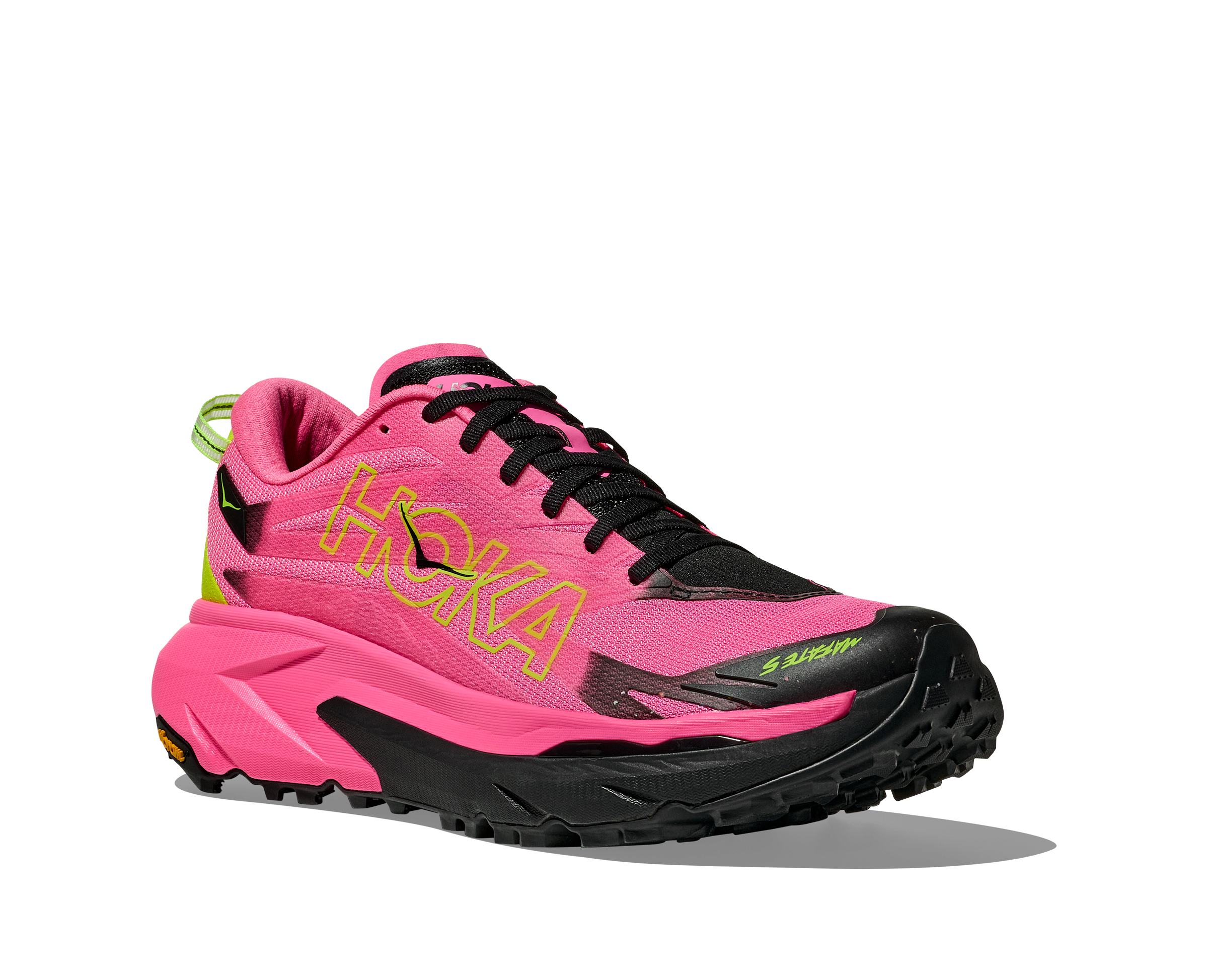 Hoka Mafate 5 - Neon Rose / Black — photo 3