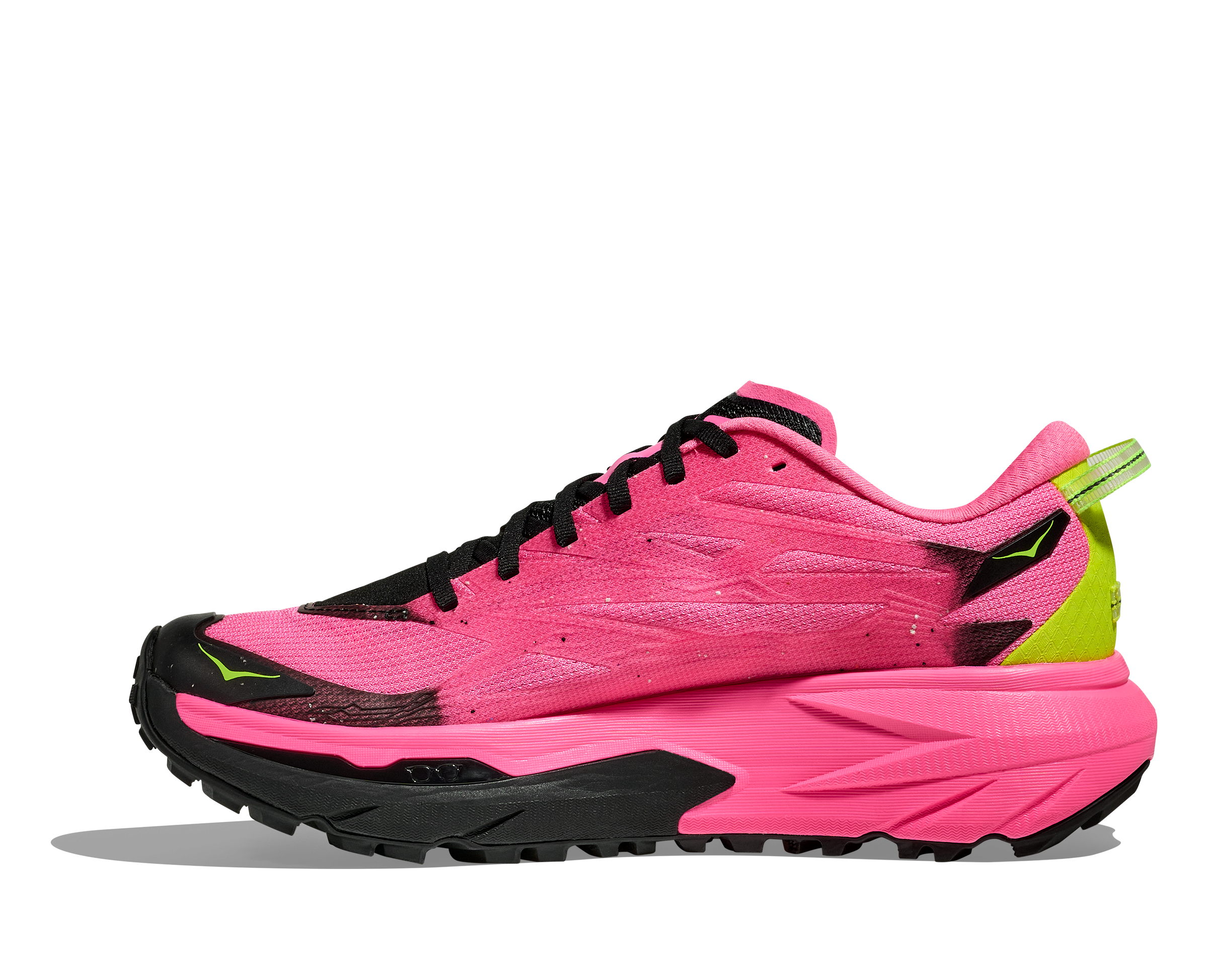 Hoka Mafate 5 - Neon Rose / Black
