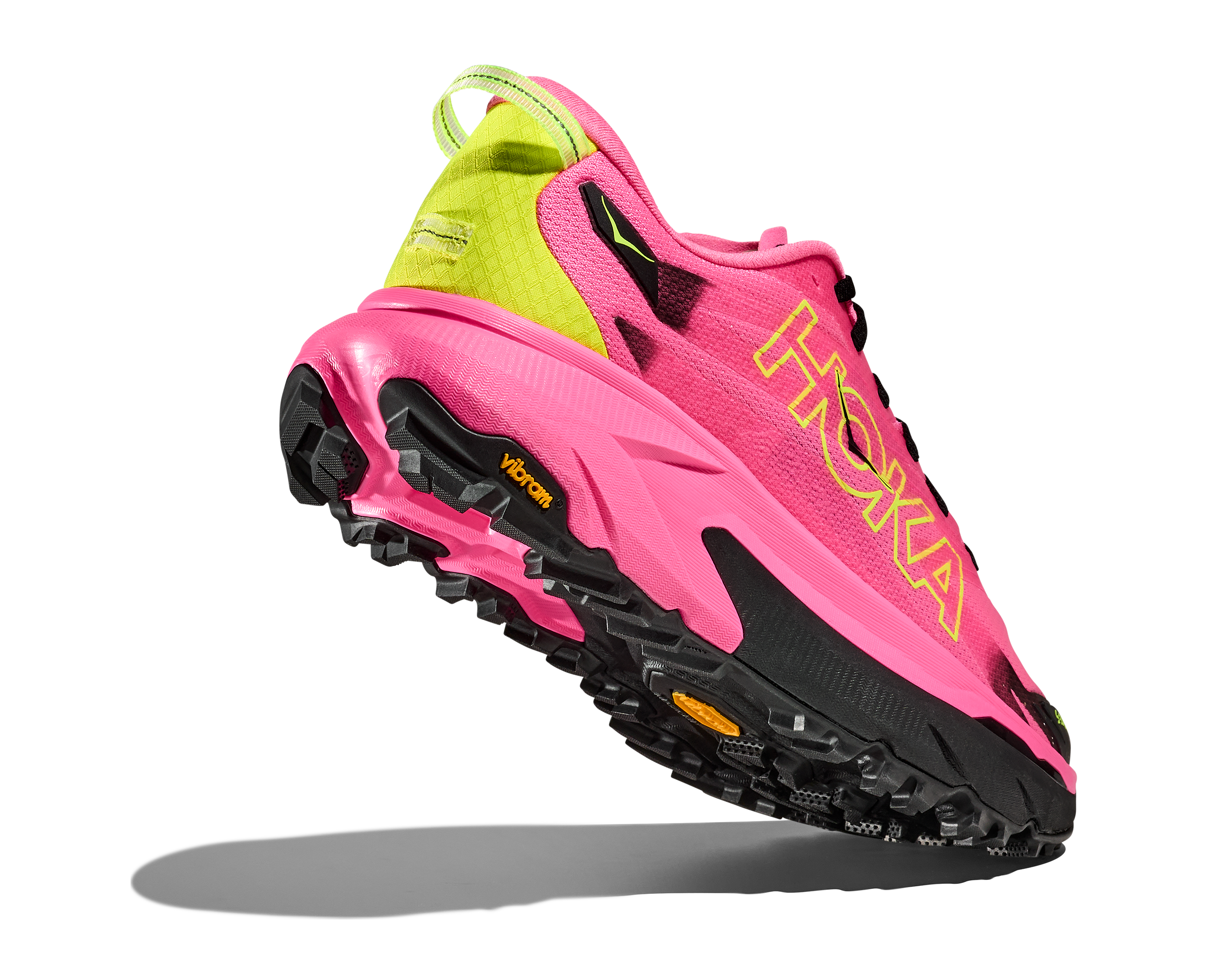 Hoka Mafate 5 - Neon Rose / Black — photo 5