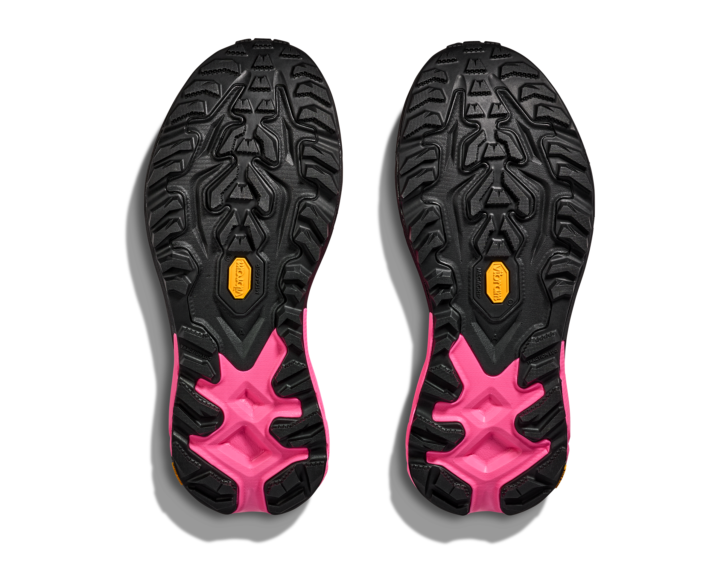 Hoka Mafate 5 - Neon Rose / Black — photo 2