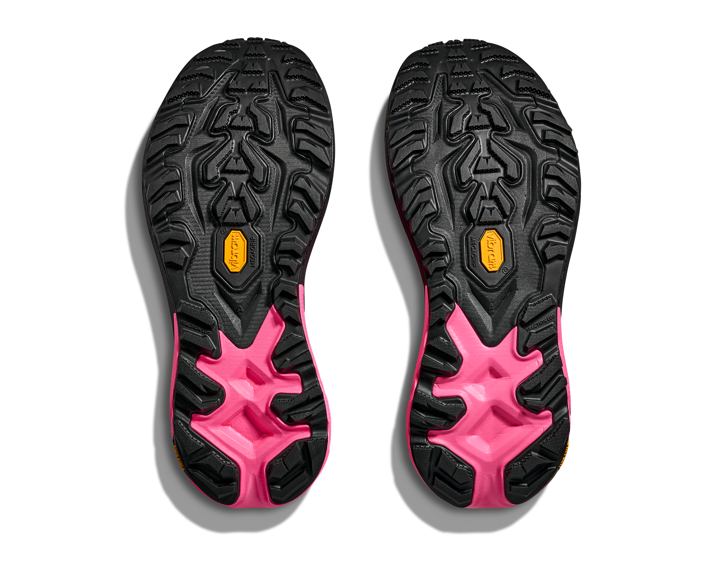 Hoka Mafate 5 - Neon Rose / Black — photo 2